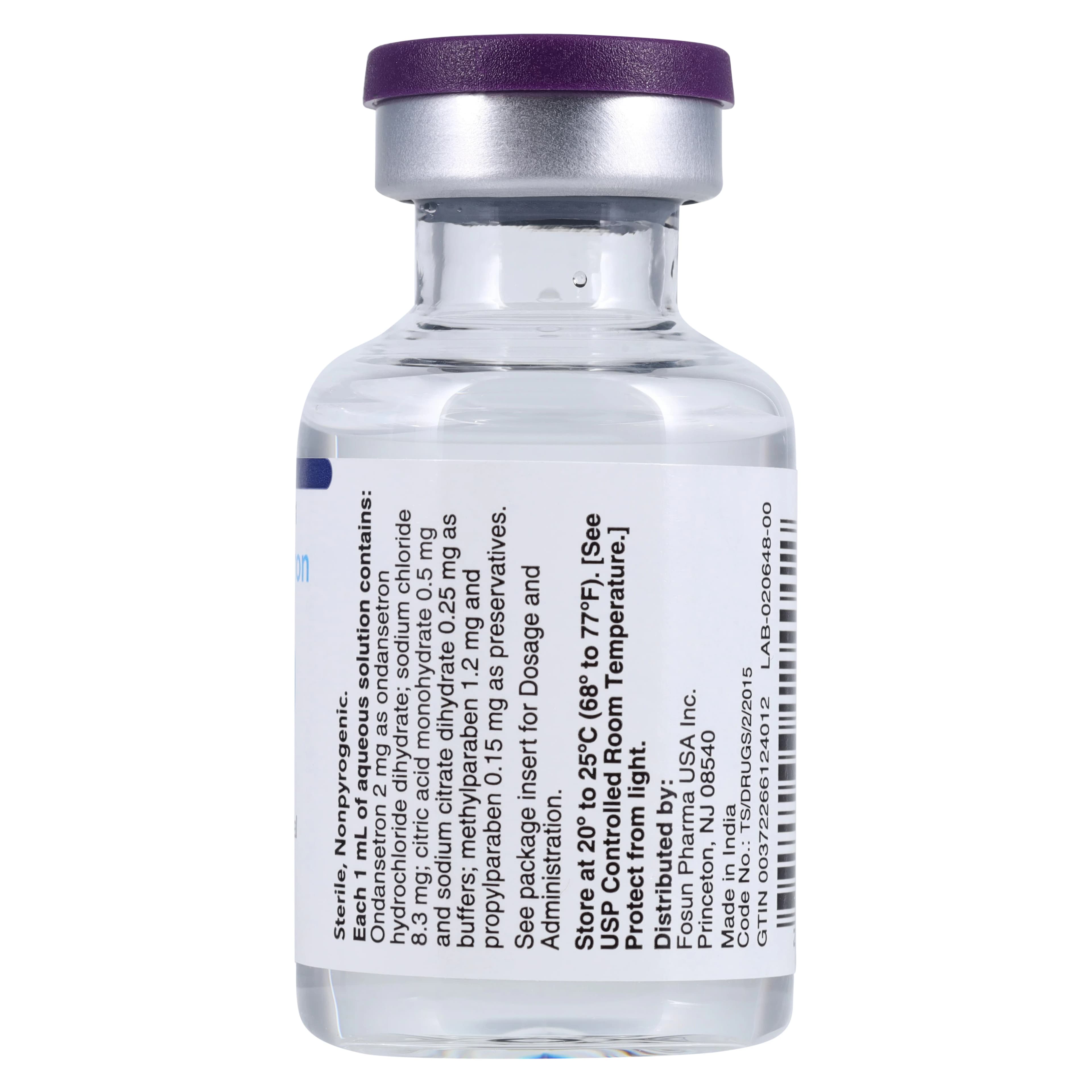 Ondansetron HCl Injection, 2mg/mL, MDV, 20mL Vial thumbnail 3