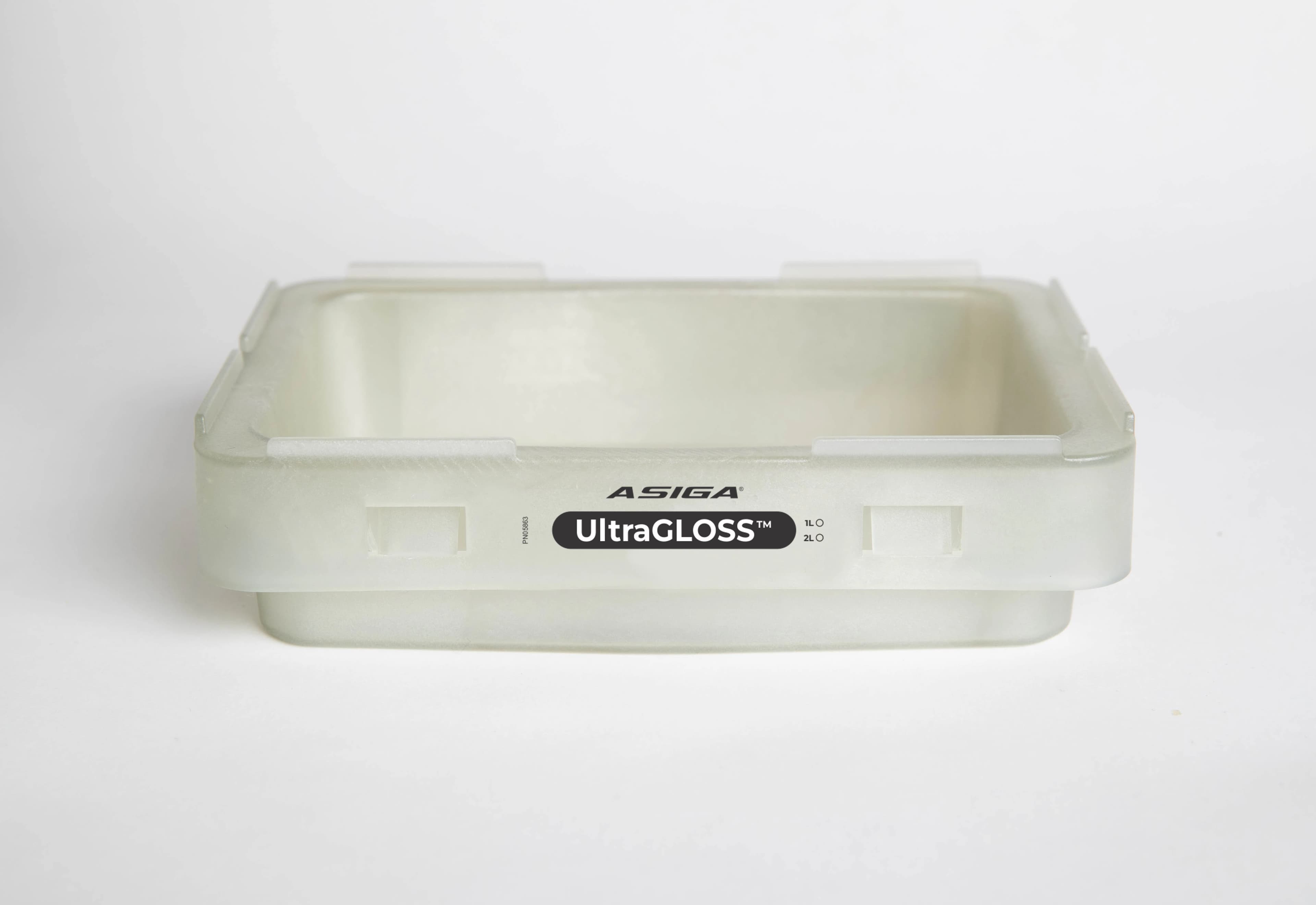 Asiga MAX UltraGLOSS™ Build Tray 1L - MAX UltraGLOSS™ Build Tray 1L - Image 1