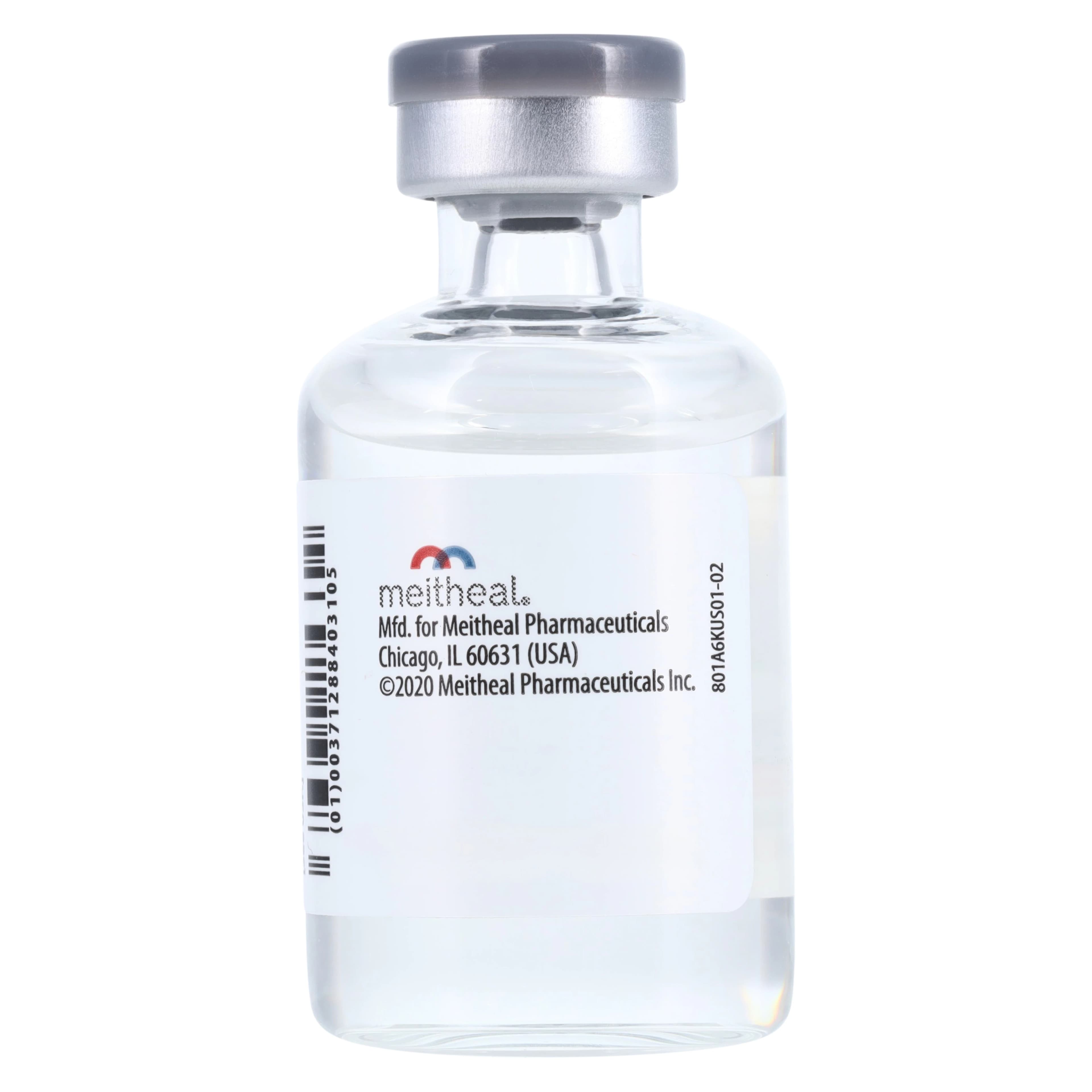 Heparin Sodium (Pork) Injection, 5,000 USP Units/mL, 10 mL Multiple-Dose Vial, 25/Package, Meitheal Pharmaceuticals thumbnail 4