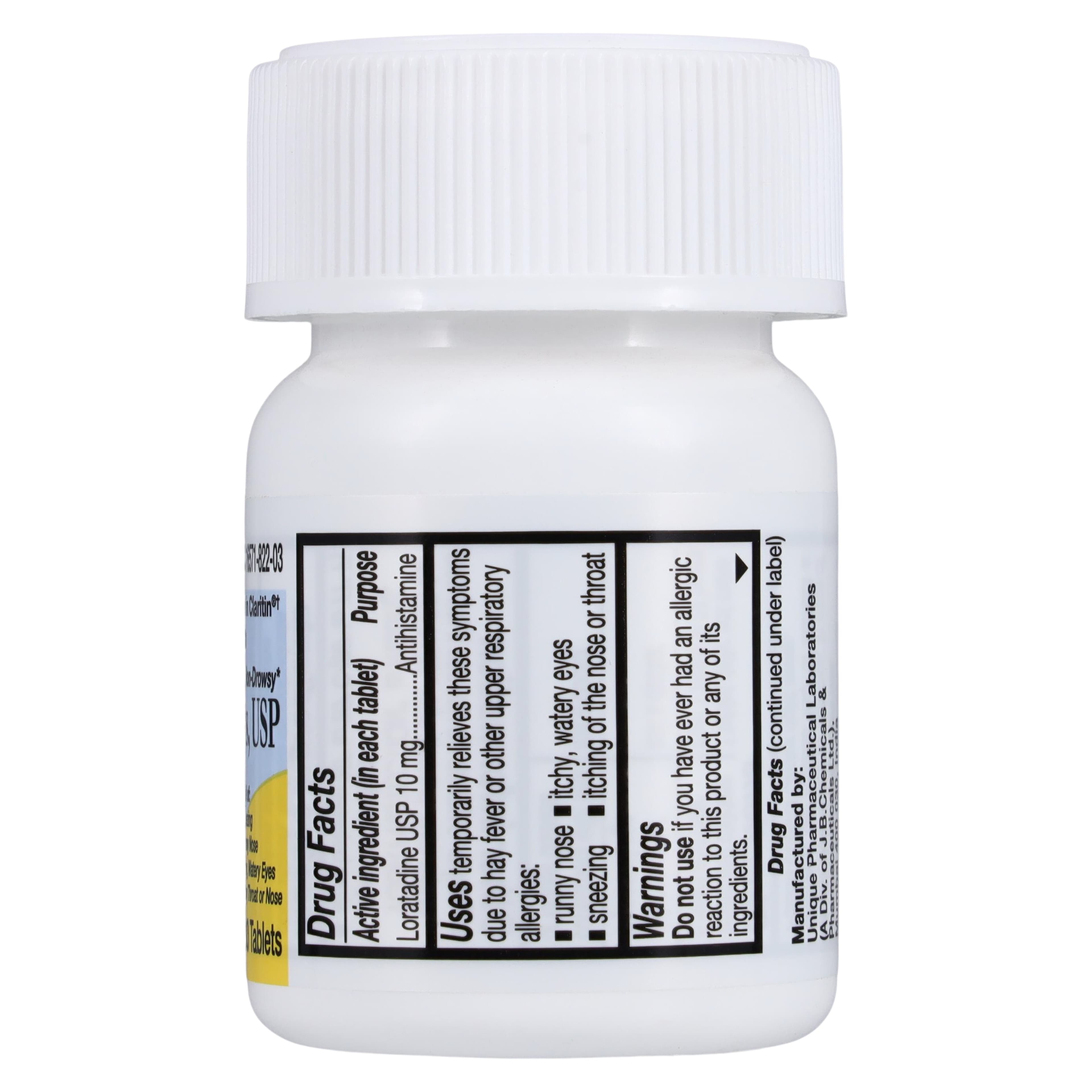 Loratadine Tablets OTC, 10mg, 30/Bottle, Rising Pharmaceuticals thumbnail 2