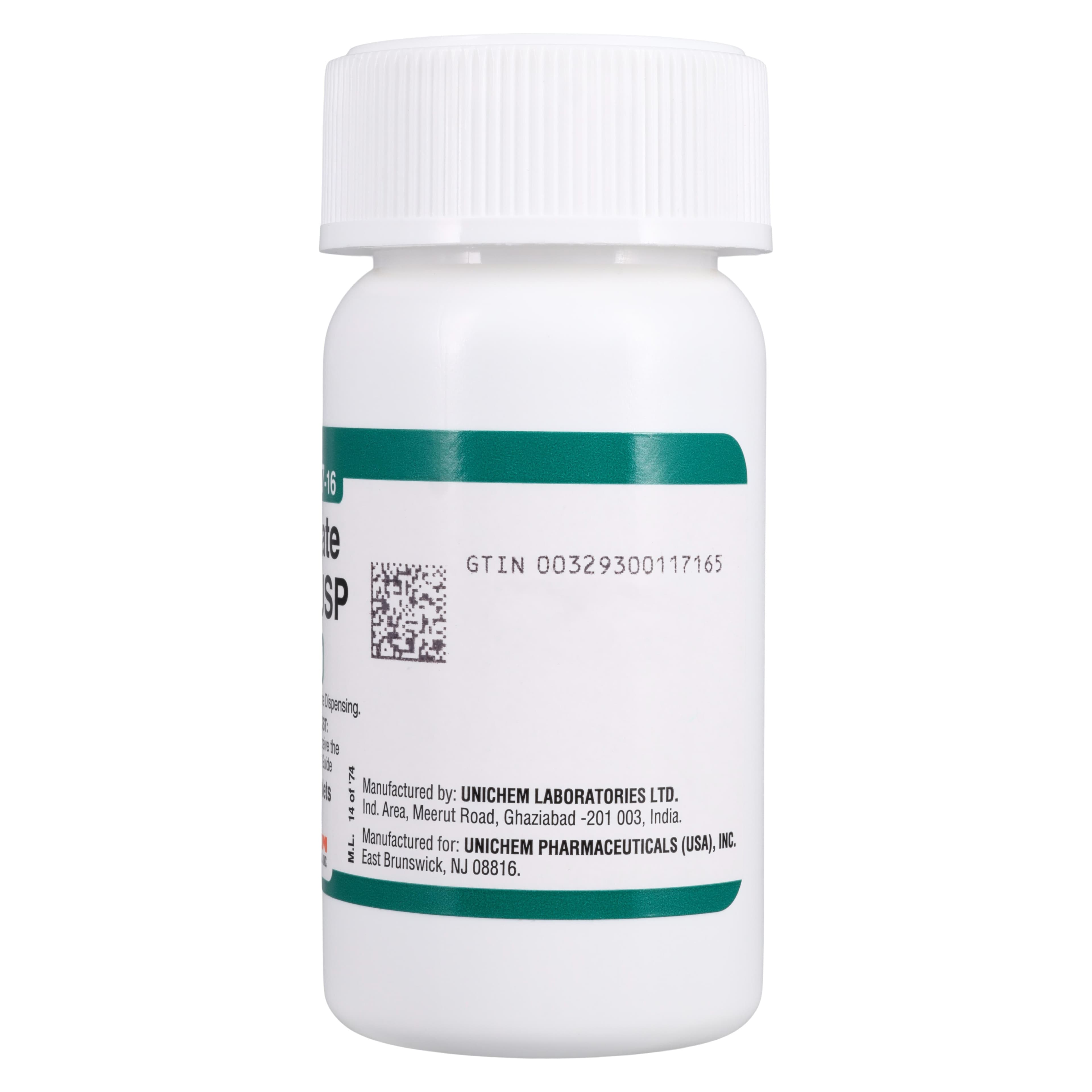 Topiramate Tablets 100mg, 60 Count Bottle (Unichem Pharmaceuticals) thumbnail 3