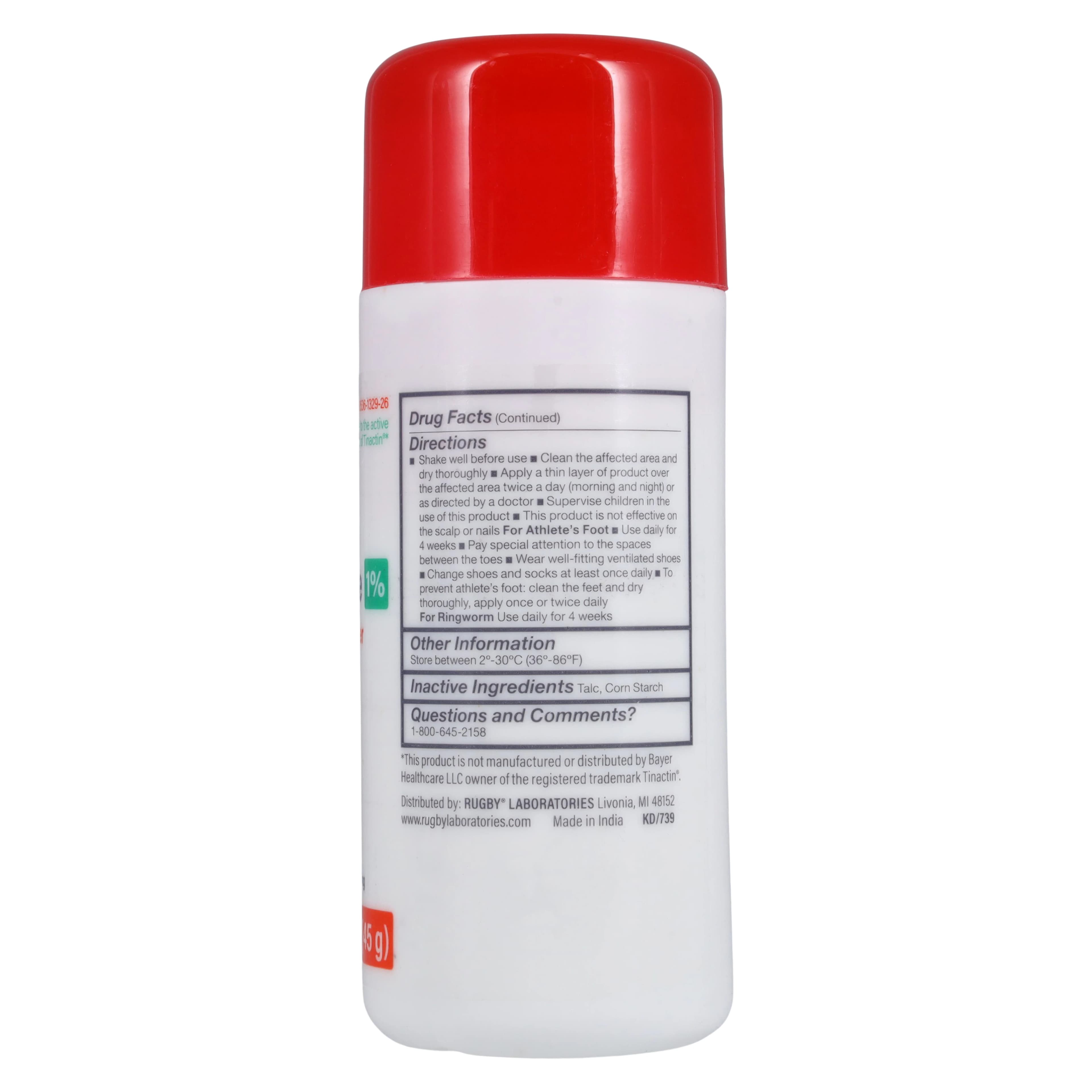 Tolnaftate Dusting Powder 1%, 45g Bottle, Major Pharmaceuticals thumbnail 2