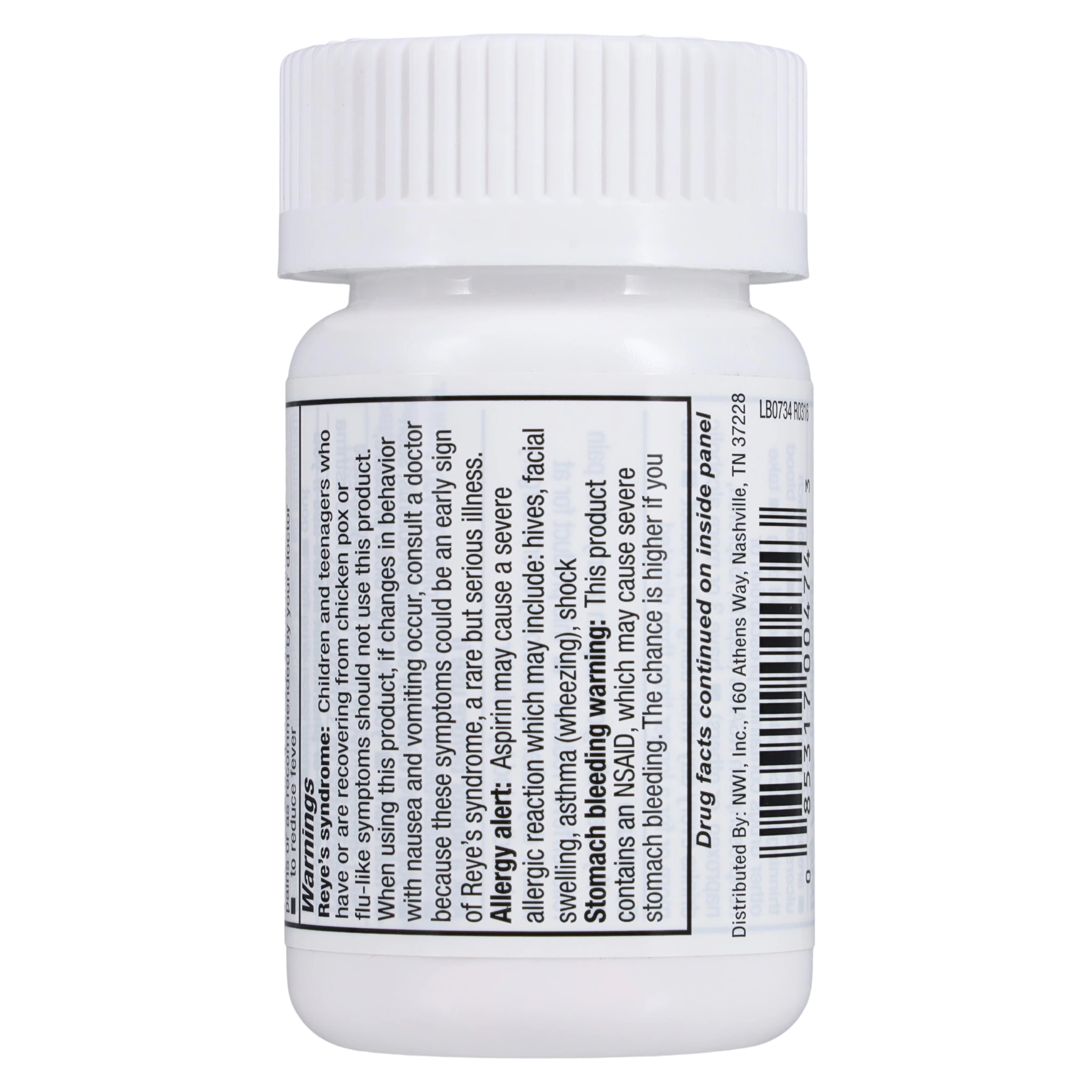Aspirin Chewable Tablets, 81mg, Orange, 36/Bottle thumbnail 3