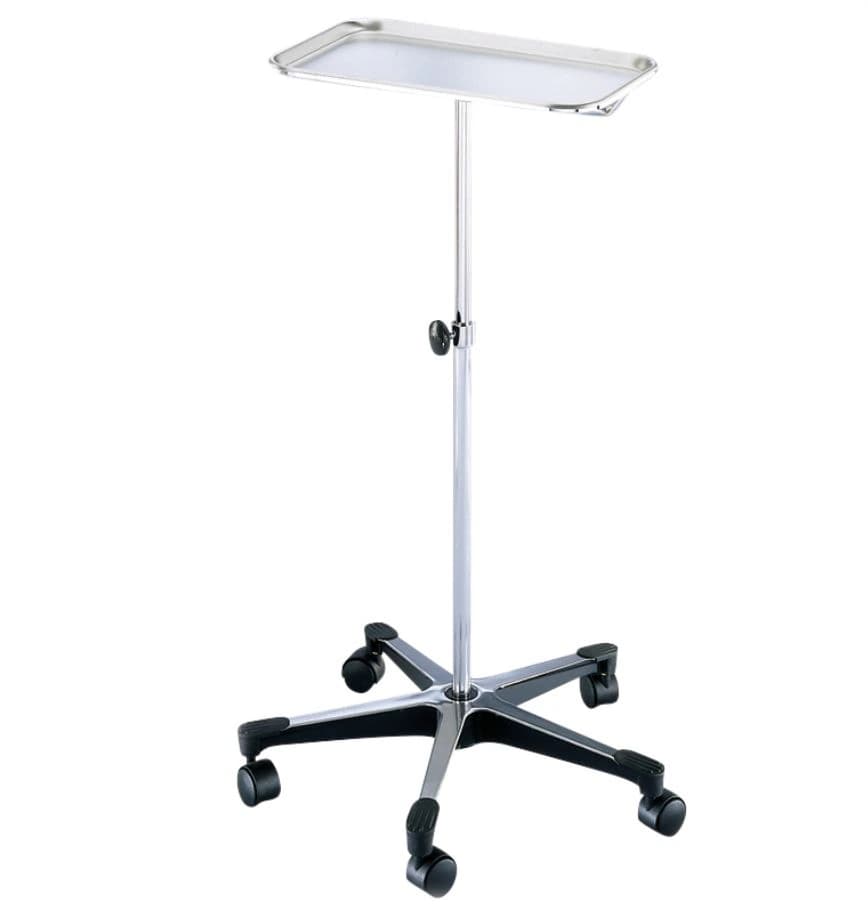 Blickman Built Instrument Stand, 5 Wheels, 2" Casters - Stand Instrument 5 Wheels - Image 1