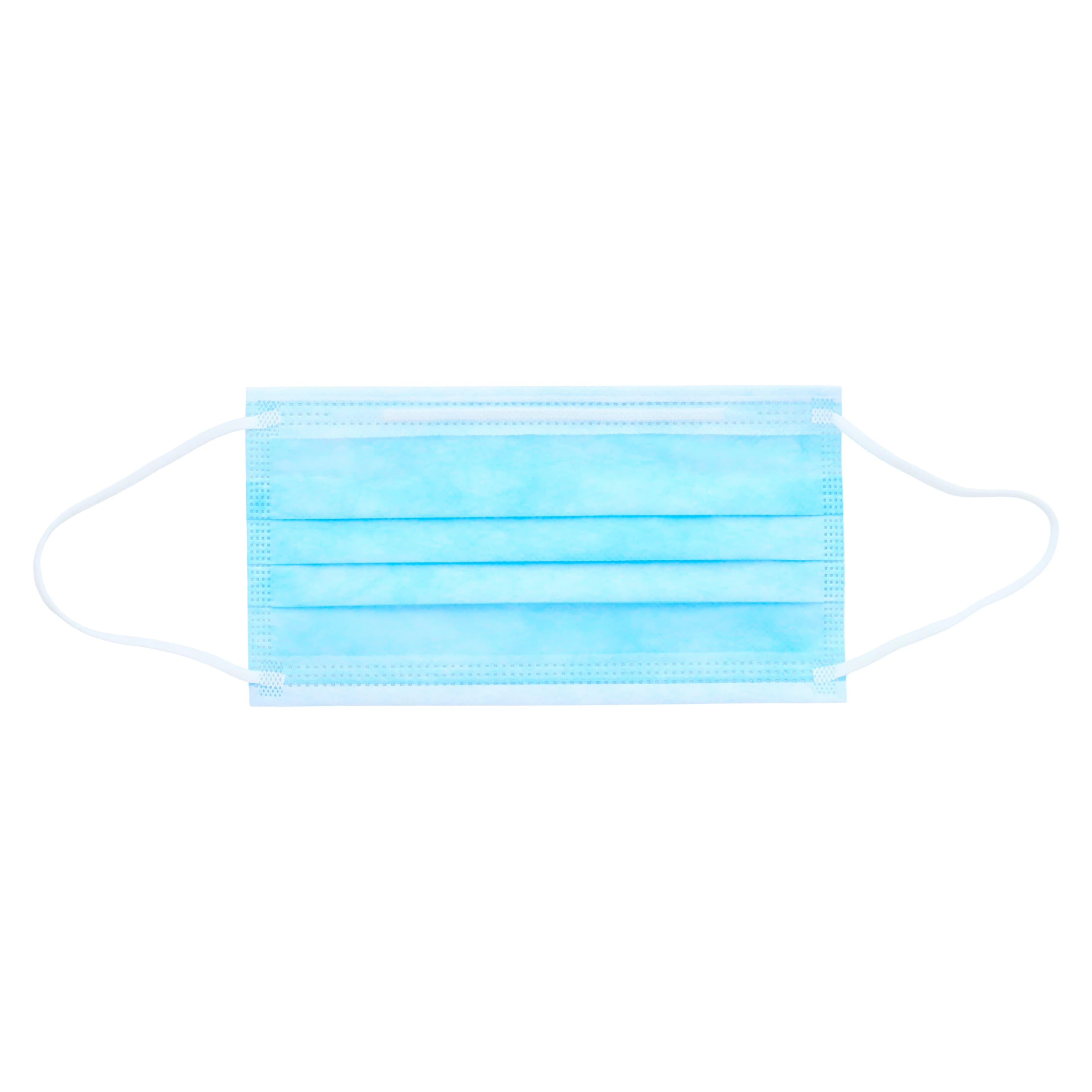 Earloop Masks, Blue, ASTM Level 1, Disposable, Latex-Free, 50/Box thumbnail 4