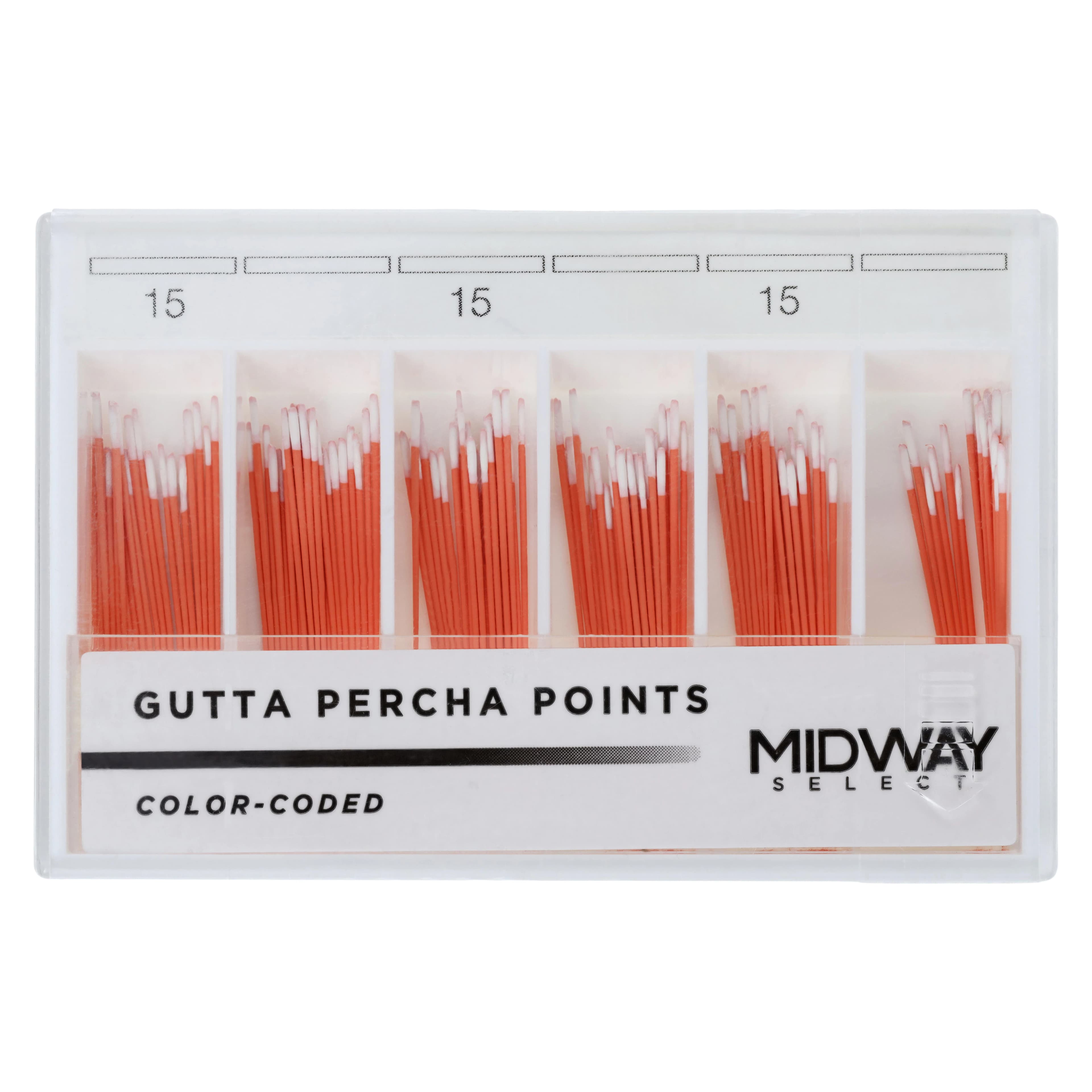 Gutta Percha Points, Taper .02, 120/Package - Gutta Percha Points Taper .02 - Image 1