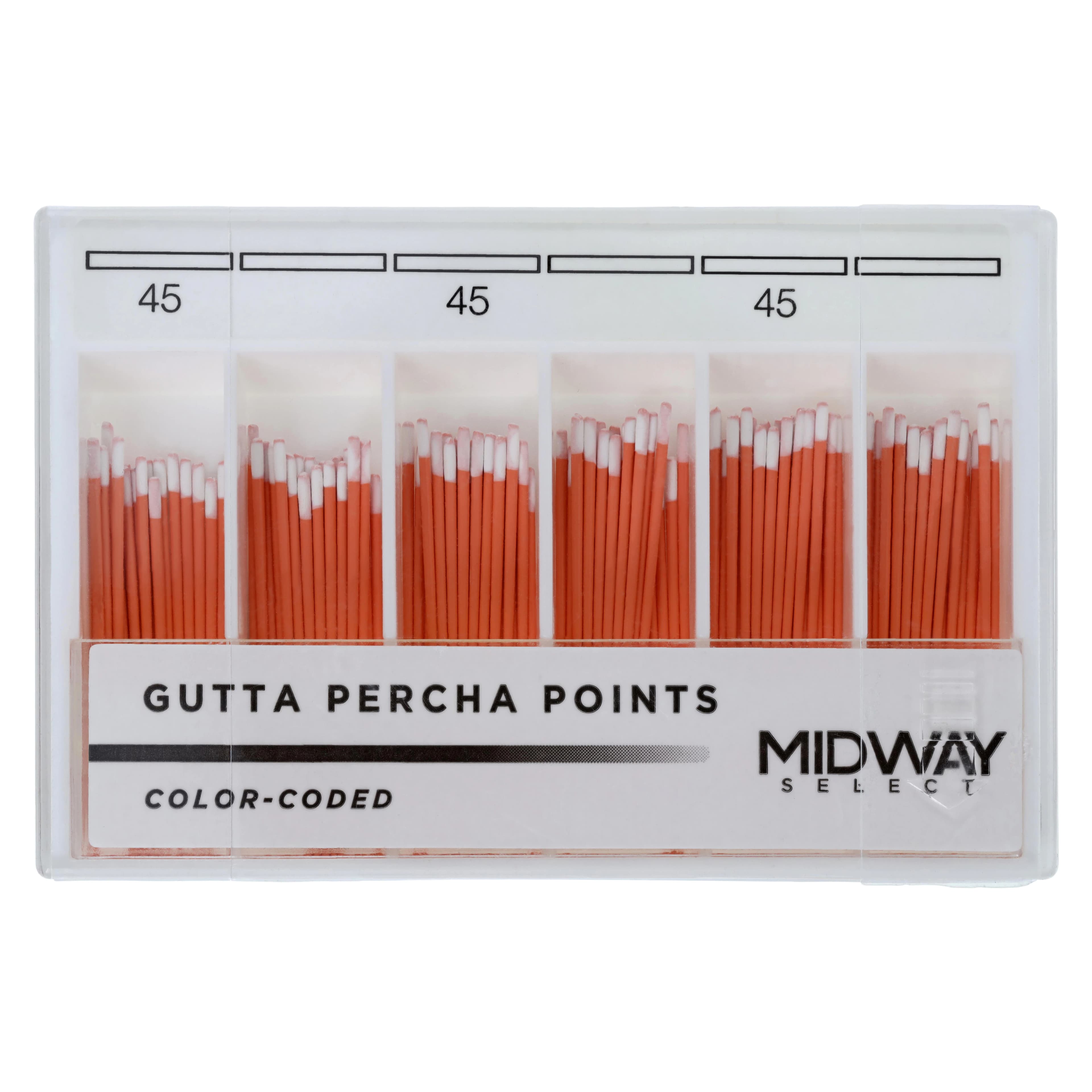 Gutta Percha Points, Taper .02, 120/Package - Gutta Percha Points Taper .02 - Image 1
