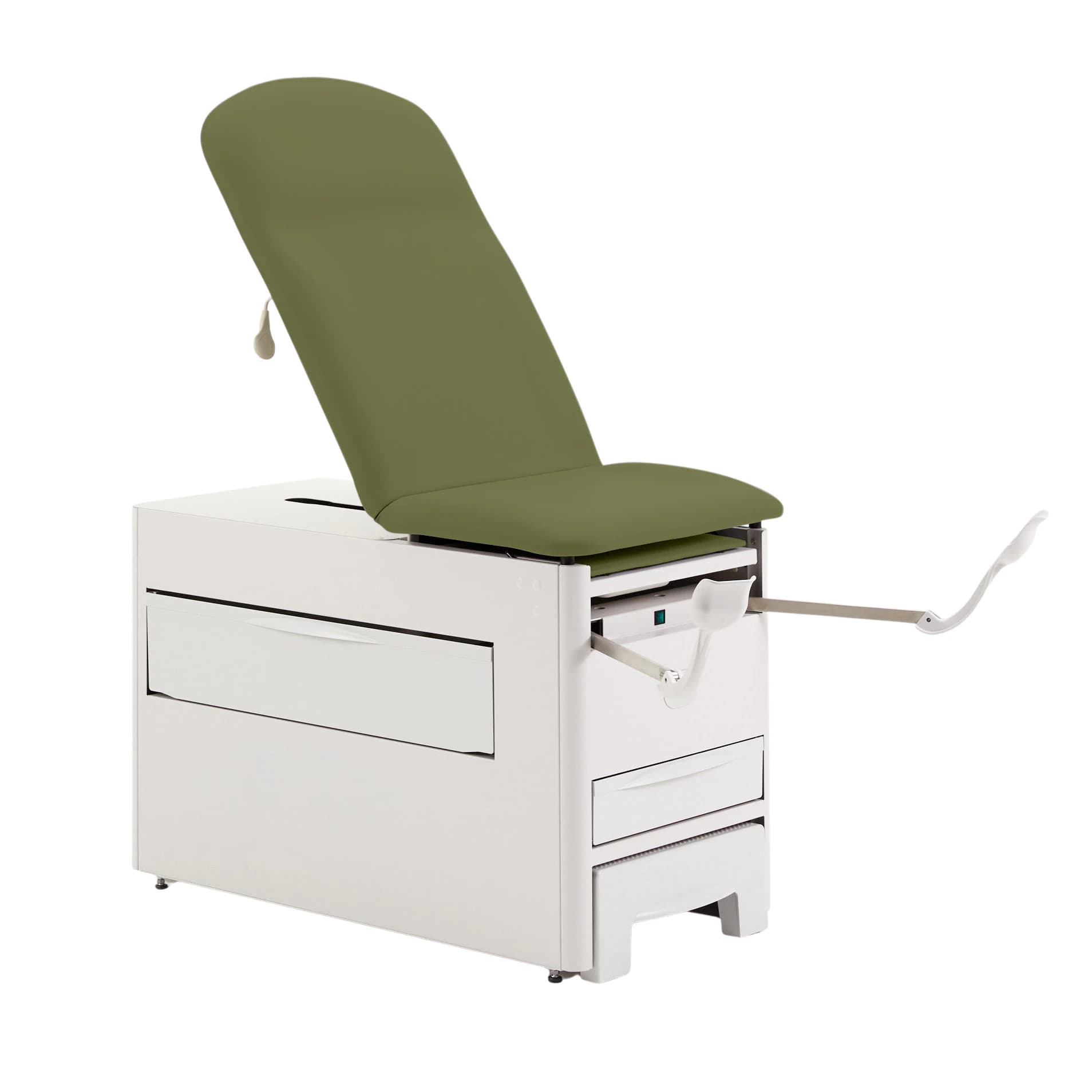 Brewer Versa Electric Exam Table with Stirrups and Tilt, Ivy Upholstery - Versa Table Strp/Tilt/Electric - Image 1
