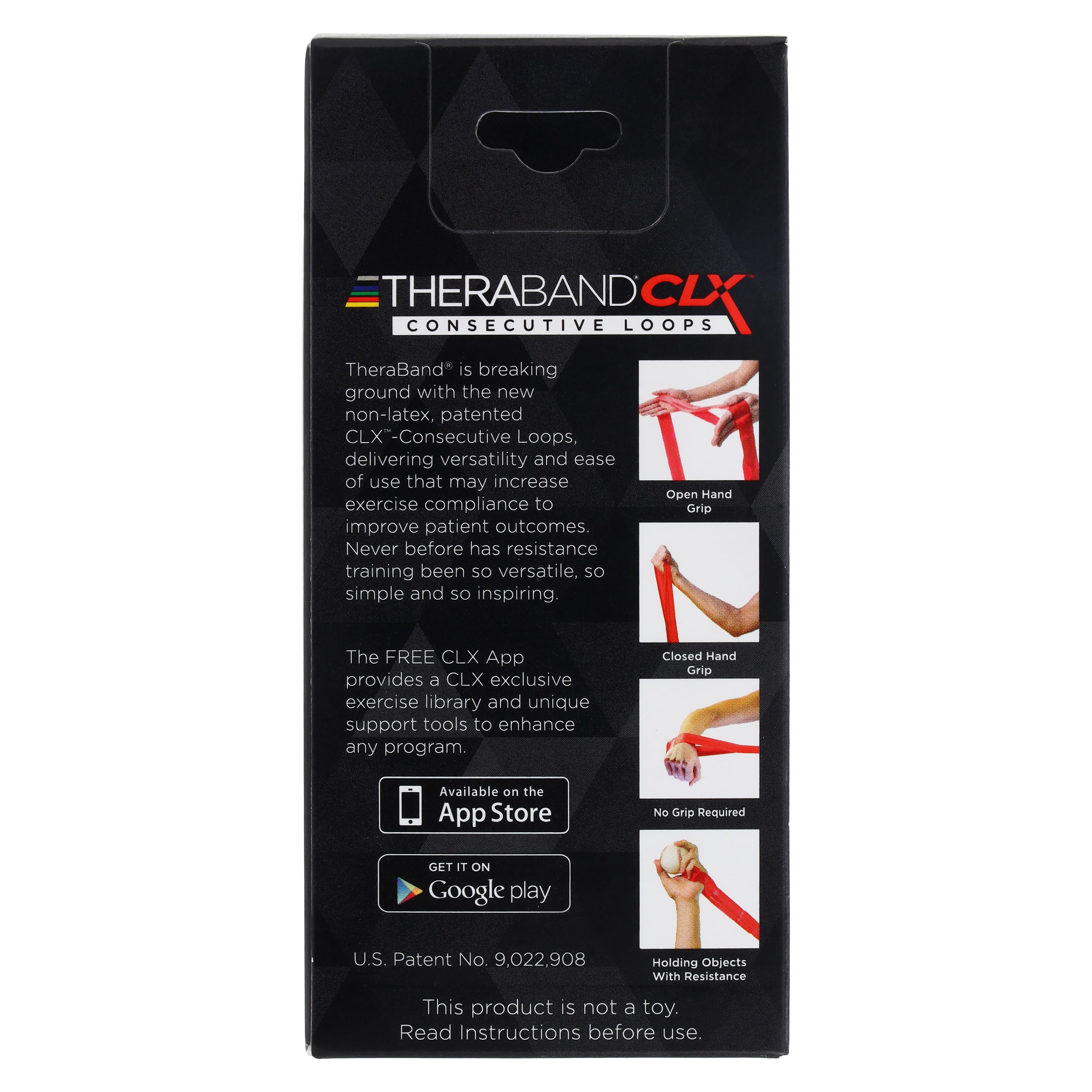TheraBand CLX 5' Band (Continuous Loop Resistance Band) thumbnail 3