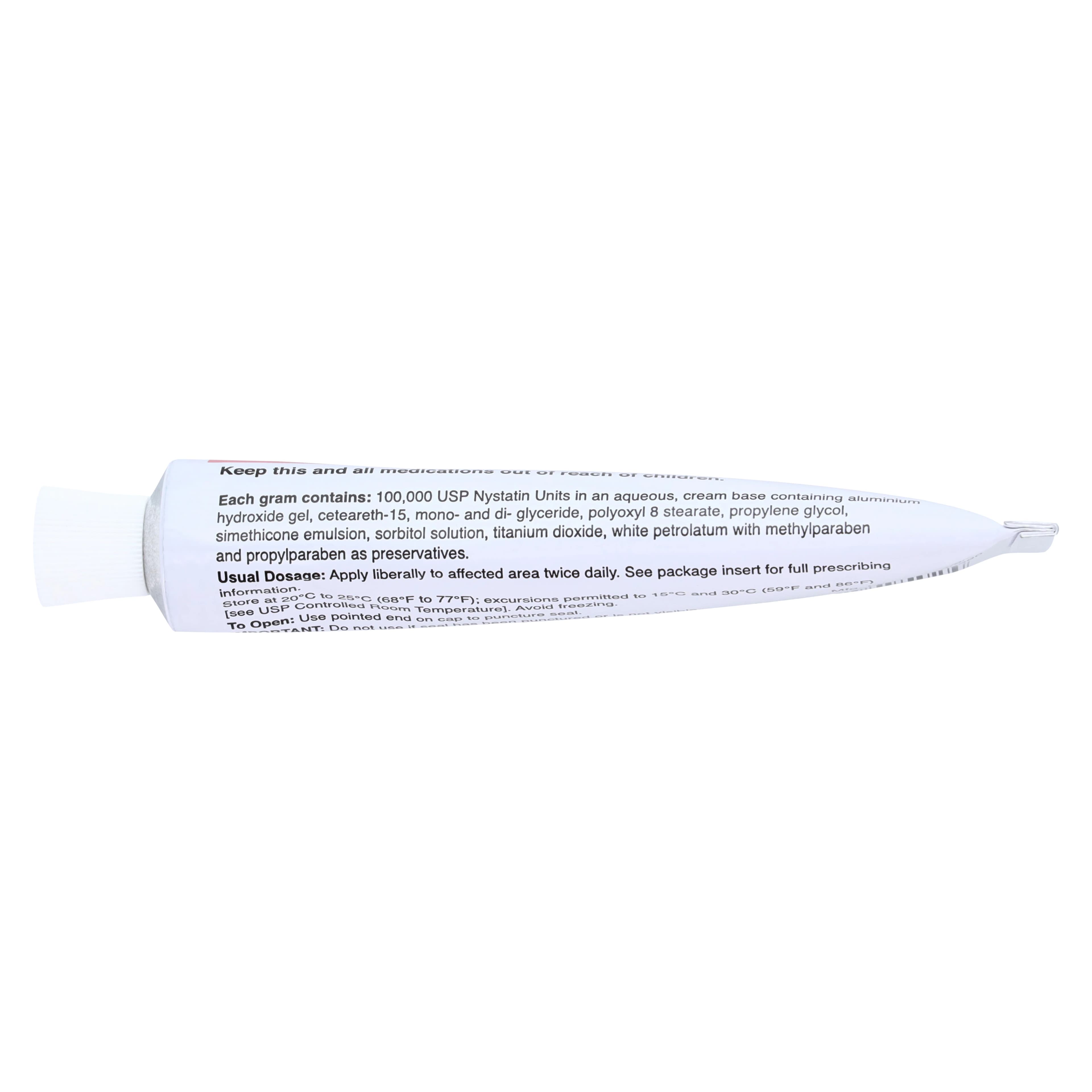 Nystatin Cream, Topical, 100MU, 30g Tube thumbnail 3