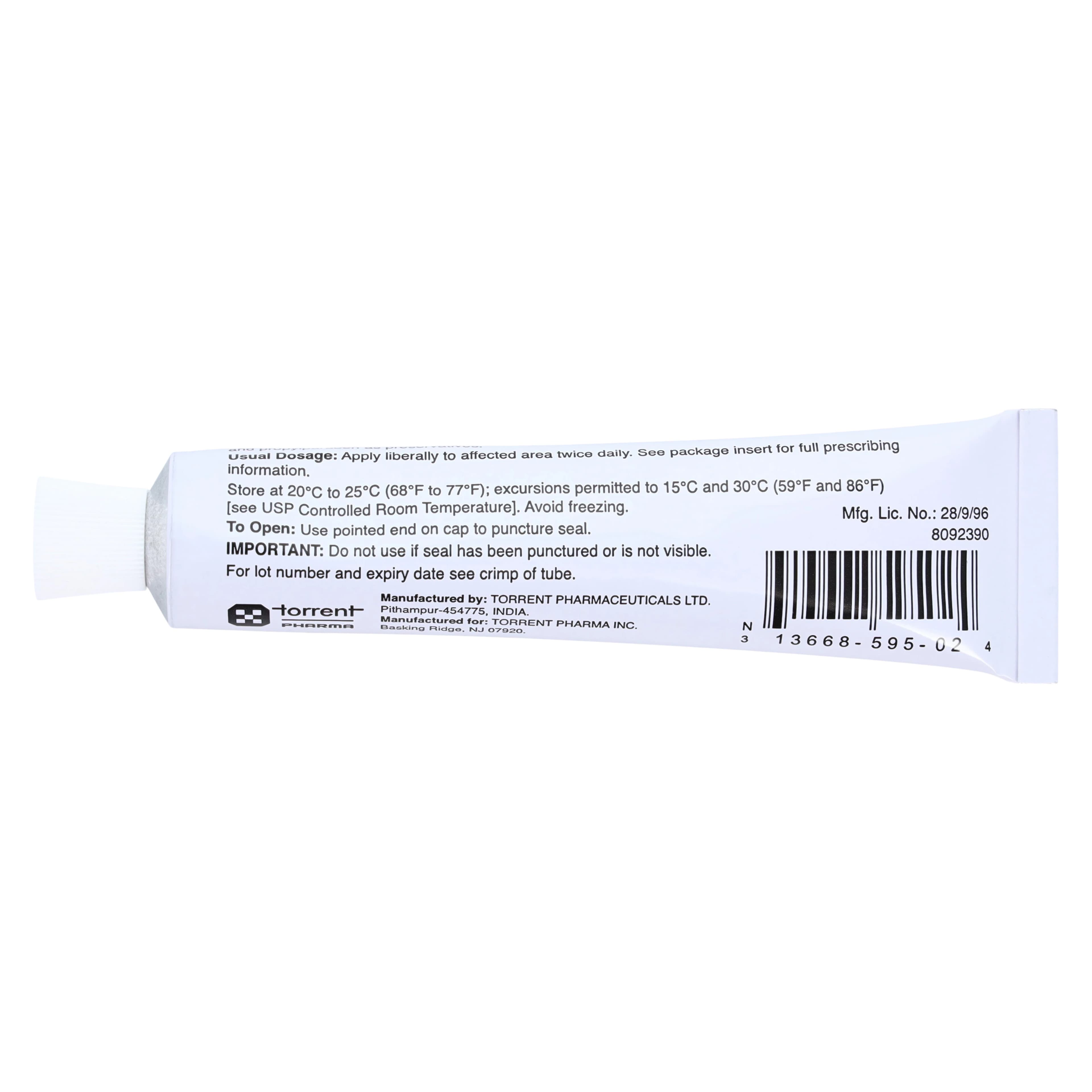 Nystatin Cream, Topical, 100MU, 30g Tube thumbnail 4