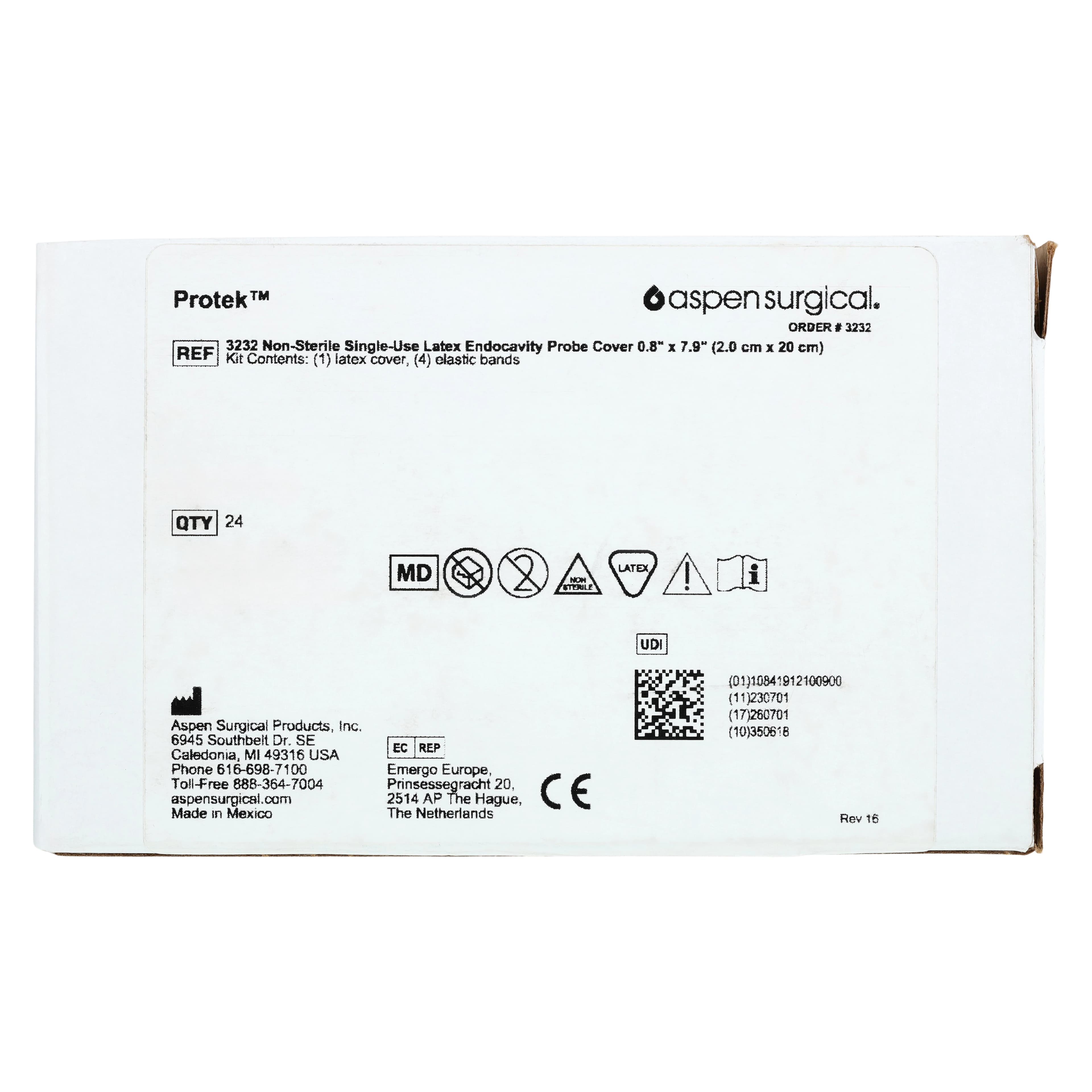 Protek Endocavity Probe Cover, 2 x 20 cm, 24/Box thumbnail 3