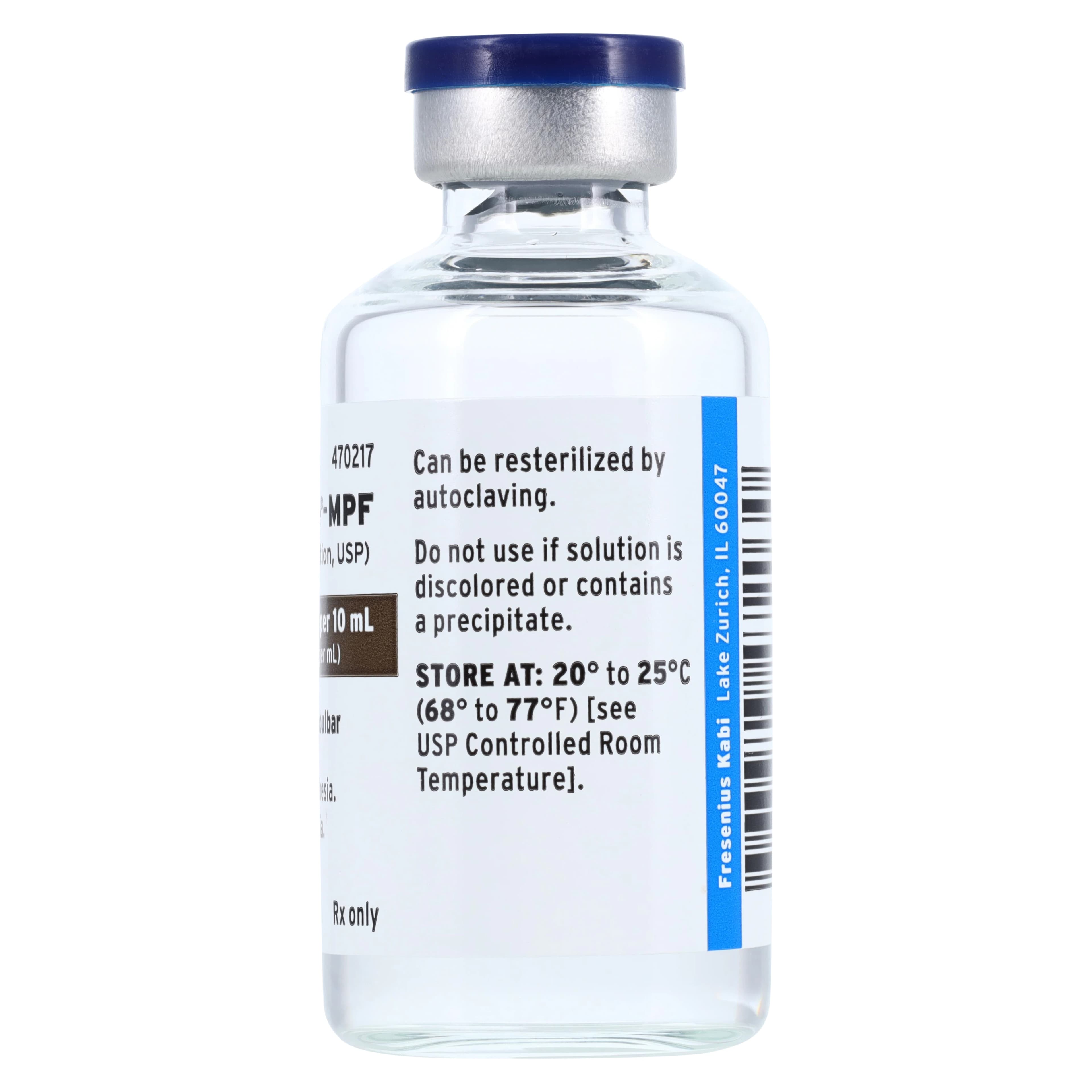 Sensorcaine MPF Bupivacaine HCl Injection 0.75%, Single-Dose Vial, 10 mL, 25/Package thumbnail 3