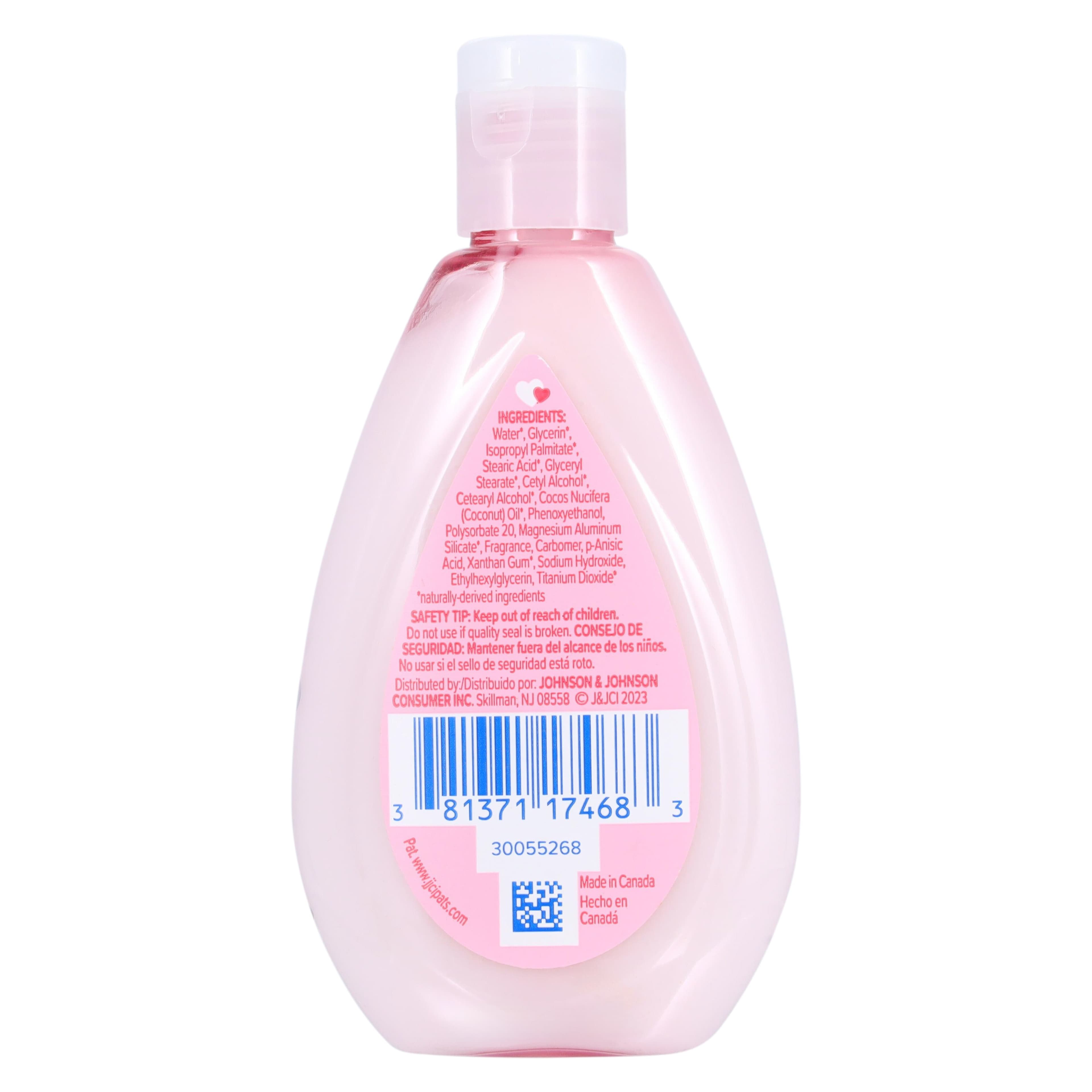 Johnson's Baby Lotion, Paraben Free, Pink, 1.7 oz Bottle, 144/Case thumbnail 2