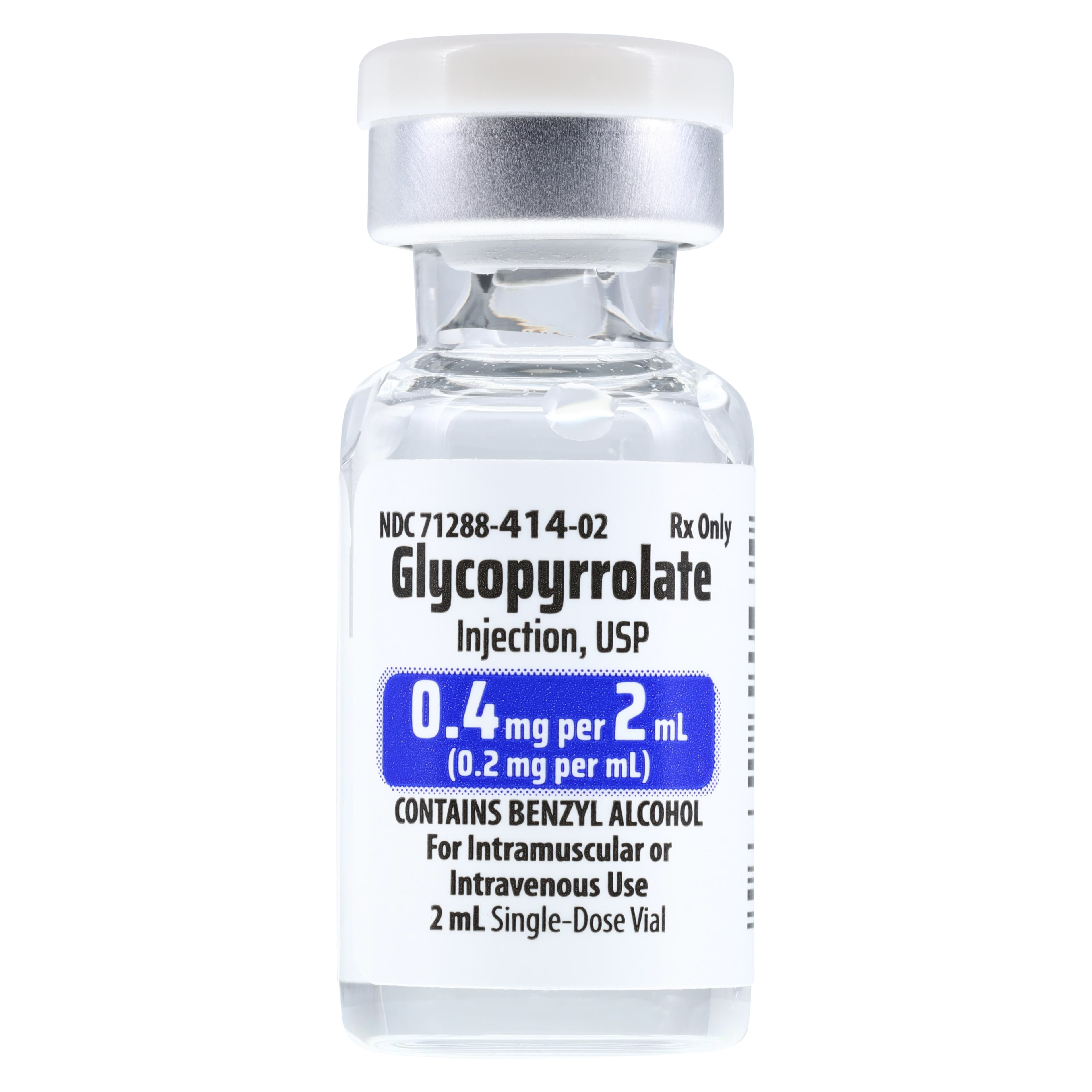 Glycopyrrolate Injection 0.2mg/mL SDV 2mL, 25/Package thumbnail 2