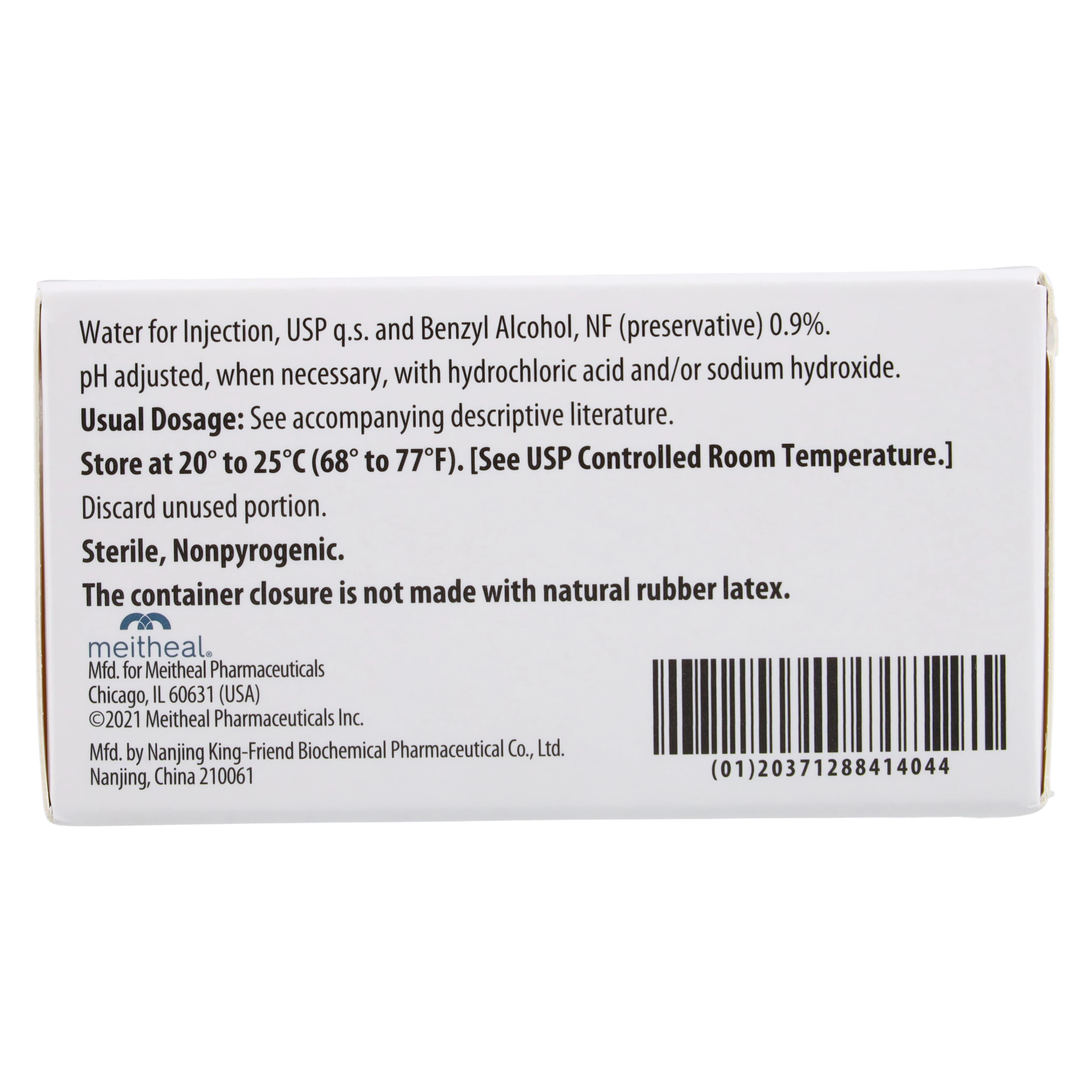 Glycopyrrolate Injection 0.2mg/mL SDV 2mL, 25/Package thumbnail 4