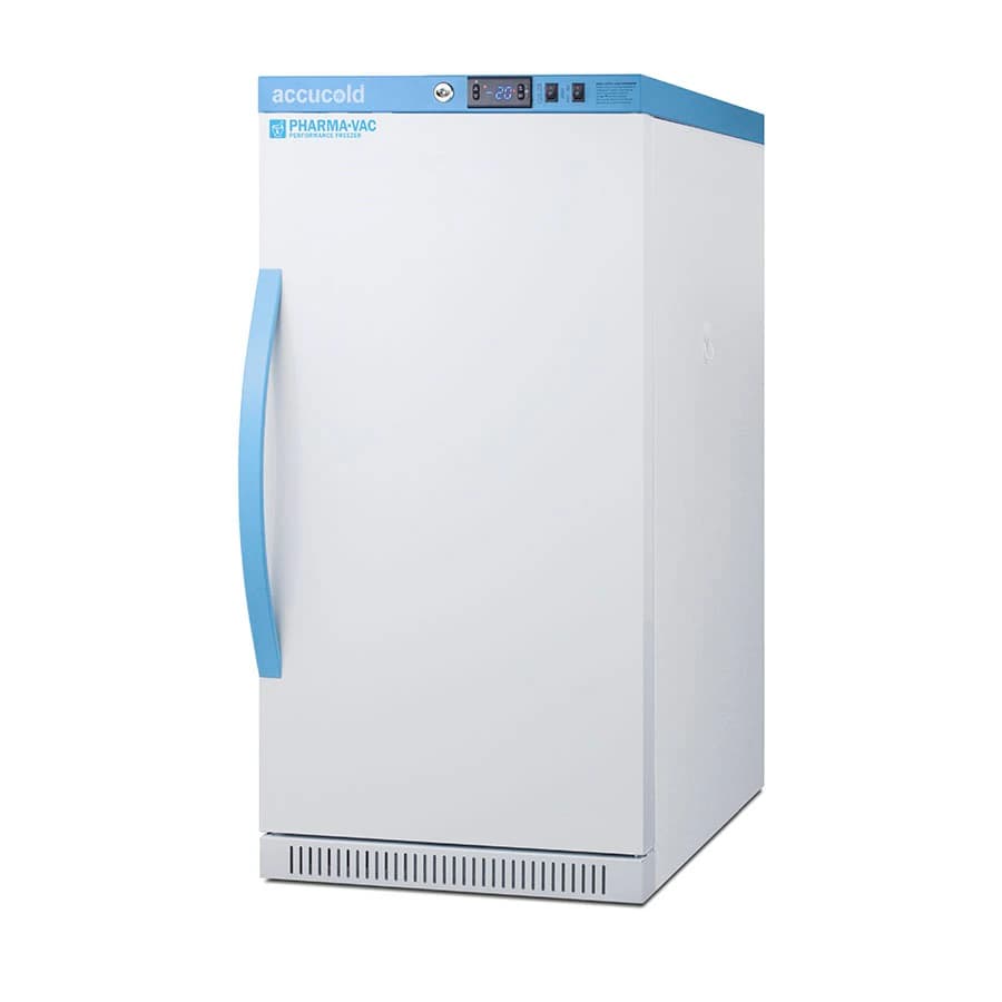 Accucold Vaccine/Pharmacy Freezer, Built-In Solid, 2.47 cu ft, Right Hinge, Factory Reversible, -10 to -30°C, Manual Defrost - Freezer Vac Built-In Solid - Image 1