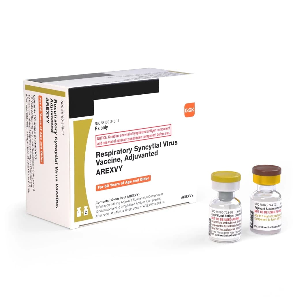 Arexvy RSV Vaccine, 0.5 mL Single-Dose Vial, 10/Box thumbnail 2