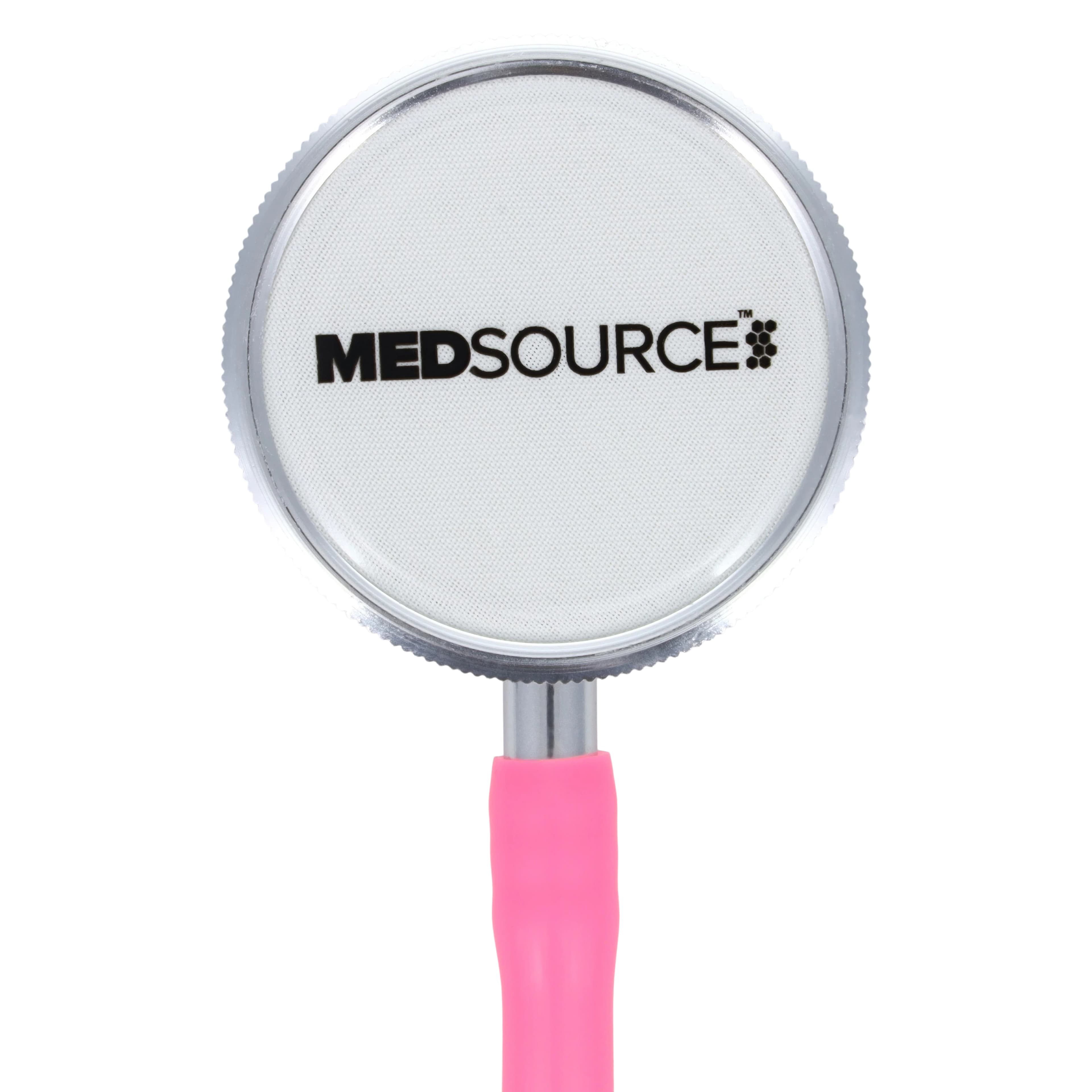 Medsource International Single Head Stethoscope, Pink, Each thumbnail 3