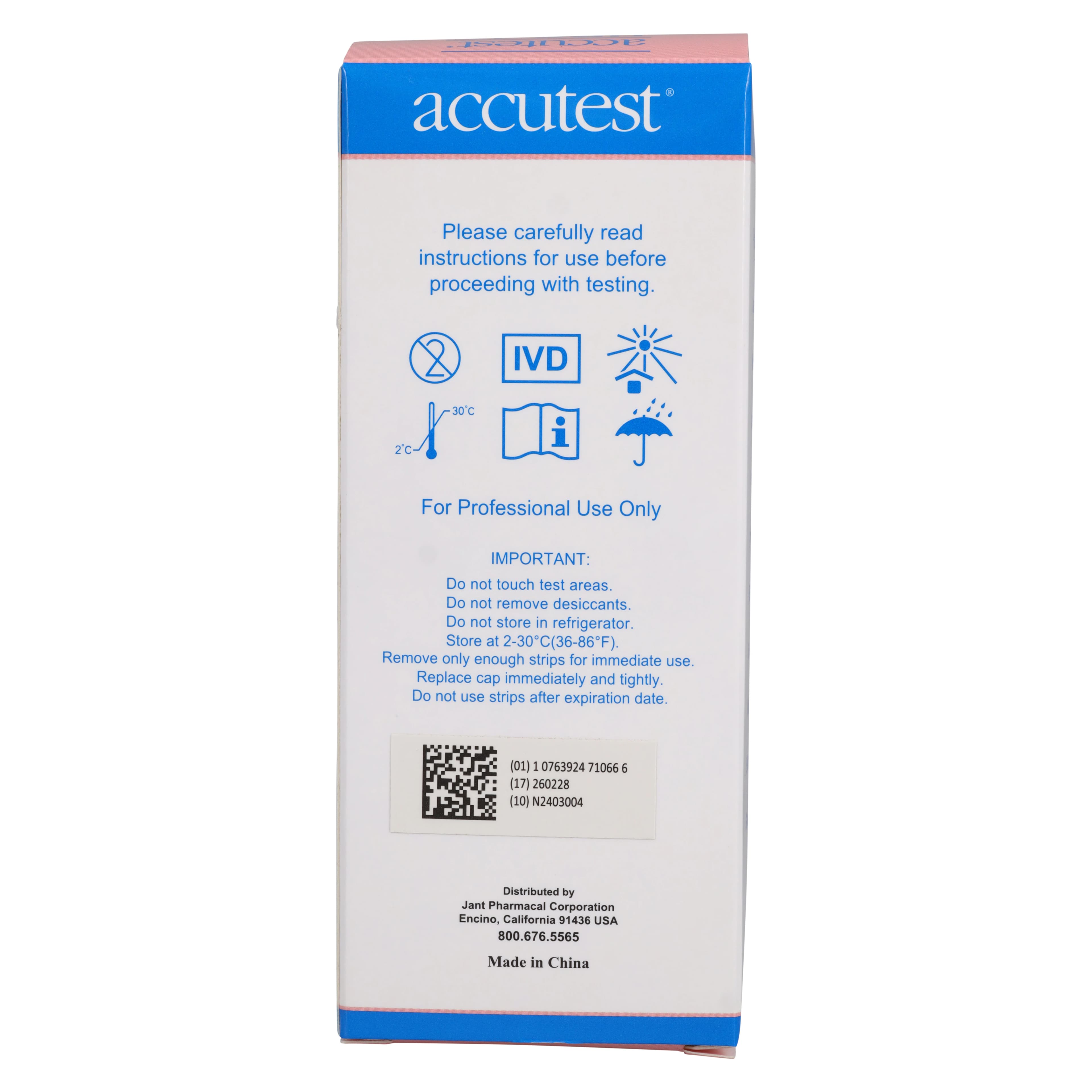 Accutest 10UA Urinalysis Test Strips, 10-Parameter, 100/Bottle thumbnail 7
