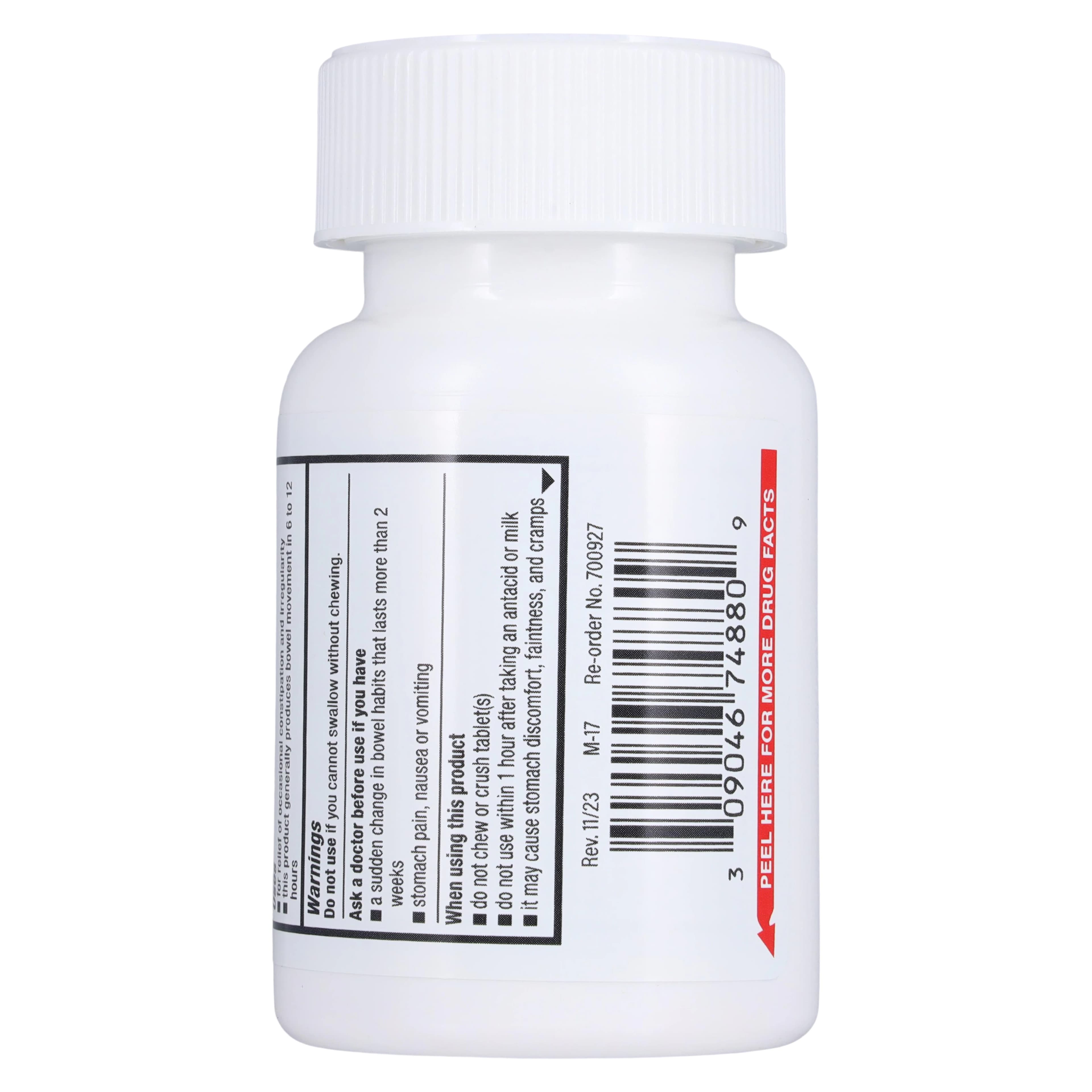 Bisacodyl EC Tablets 5 mg, Enteric-Coated, 1000 Count Bottle (Major Pharmaceuticals) thumbnail 3