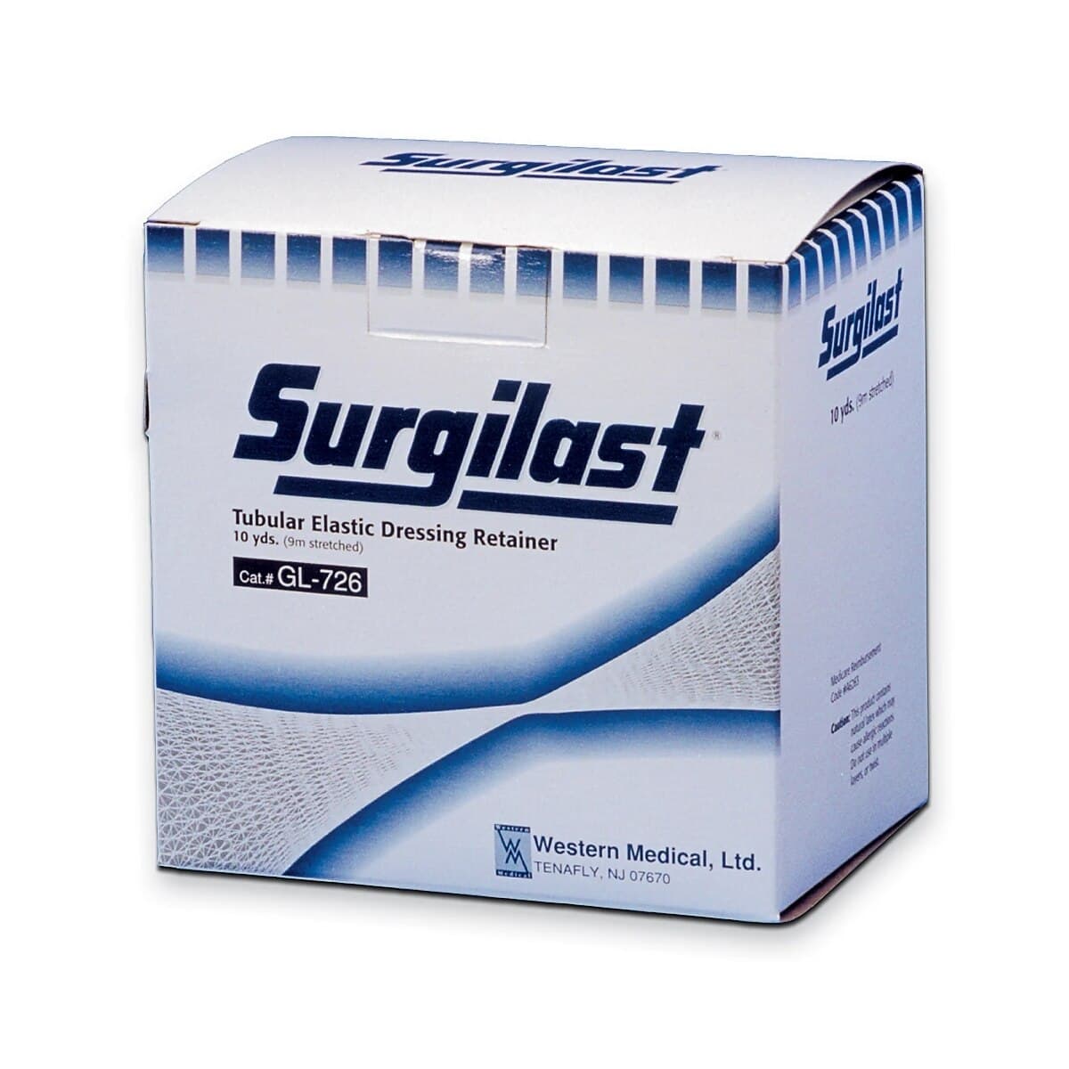 Surgilast Tubular Elastic Bandage, 10 yd, White, Non-Sterile, Each - Surgilast Elastic Bdge - Image 1