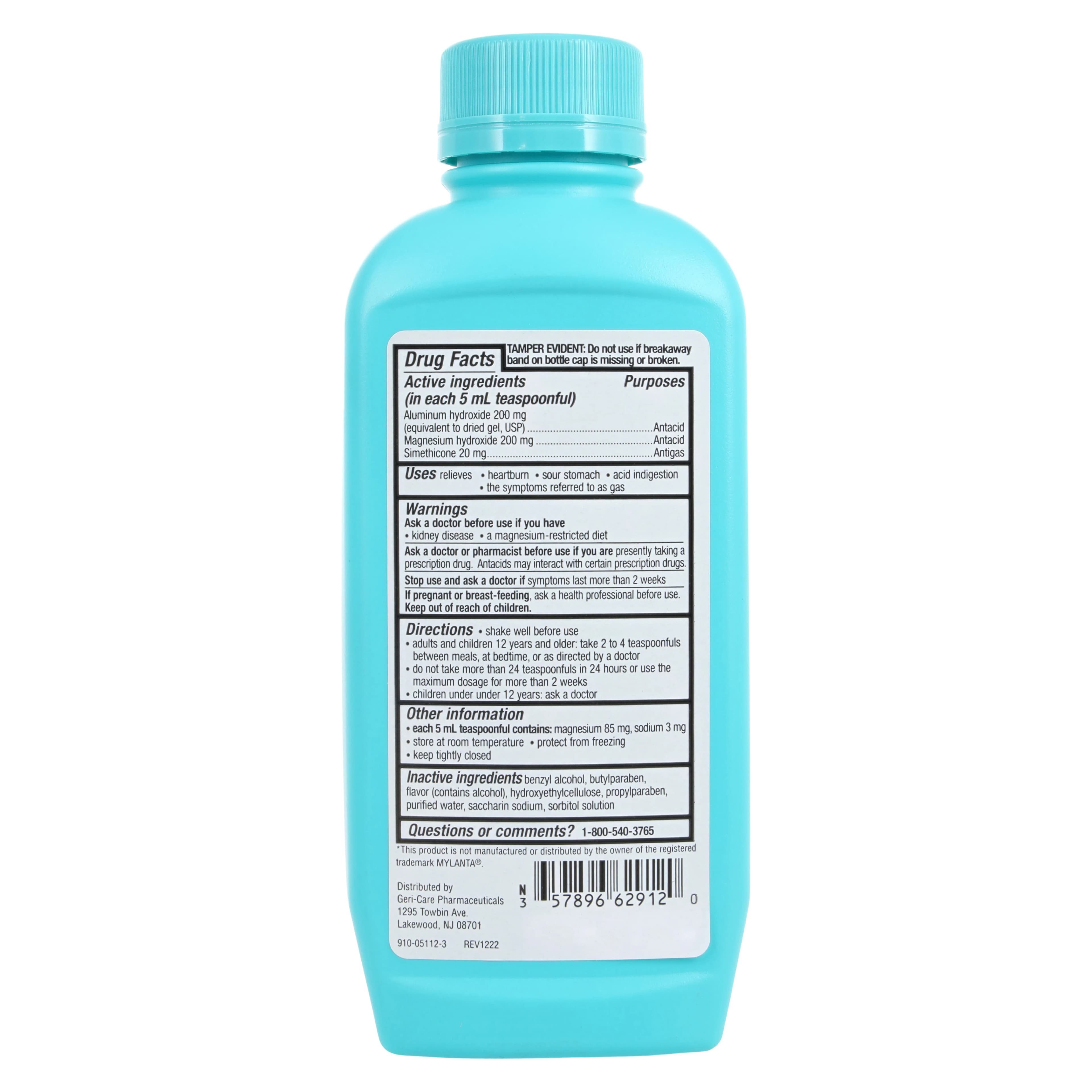 Geri-Care Simethicone Oral Liquid, 12 oz Bottle thumbnail 2