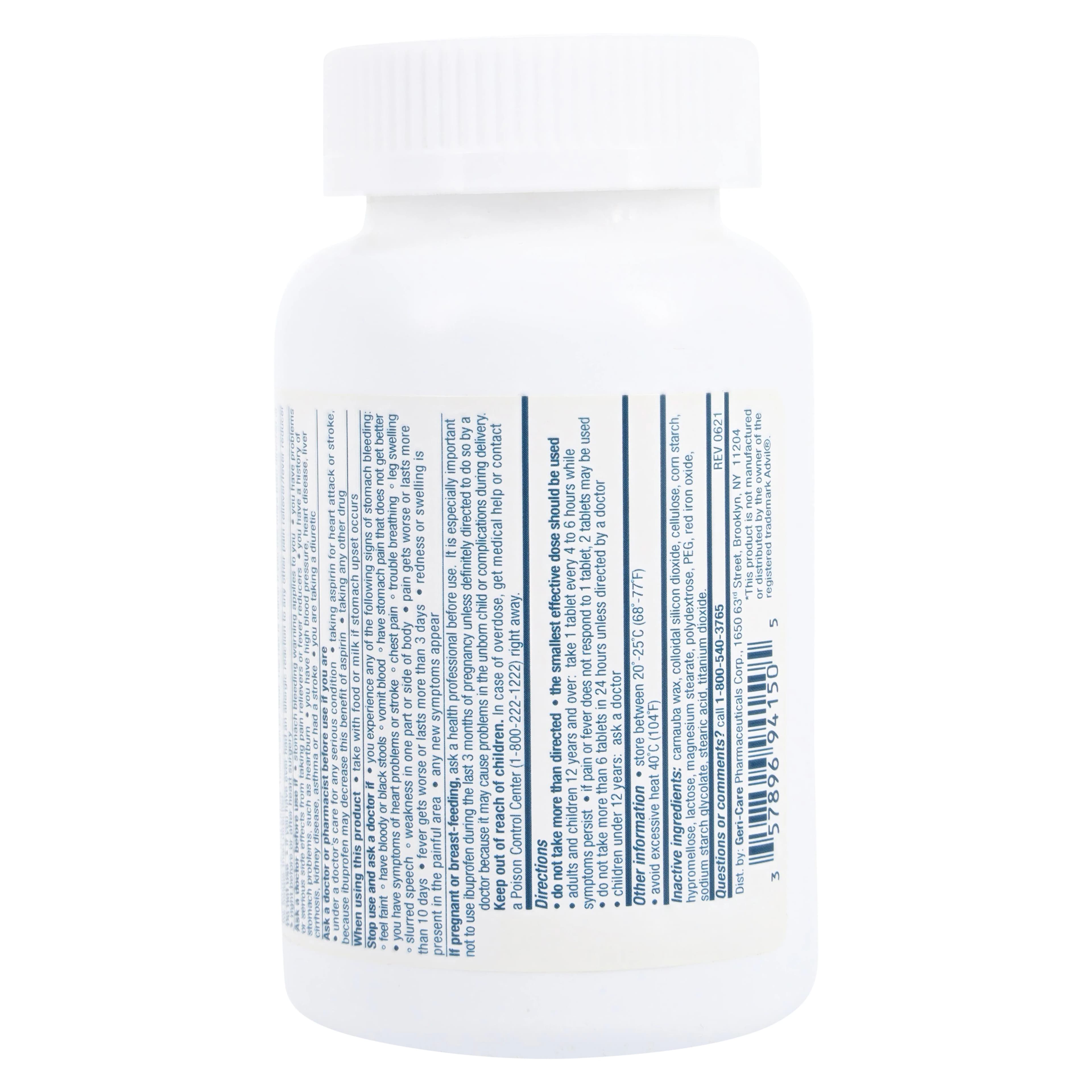 Geri-Care Ibuprofen Tablets, 200mg, 500/Bottle thumbnail 3