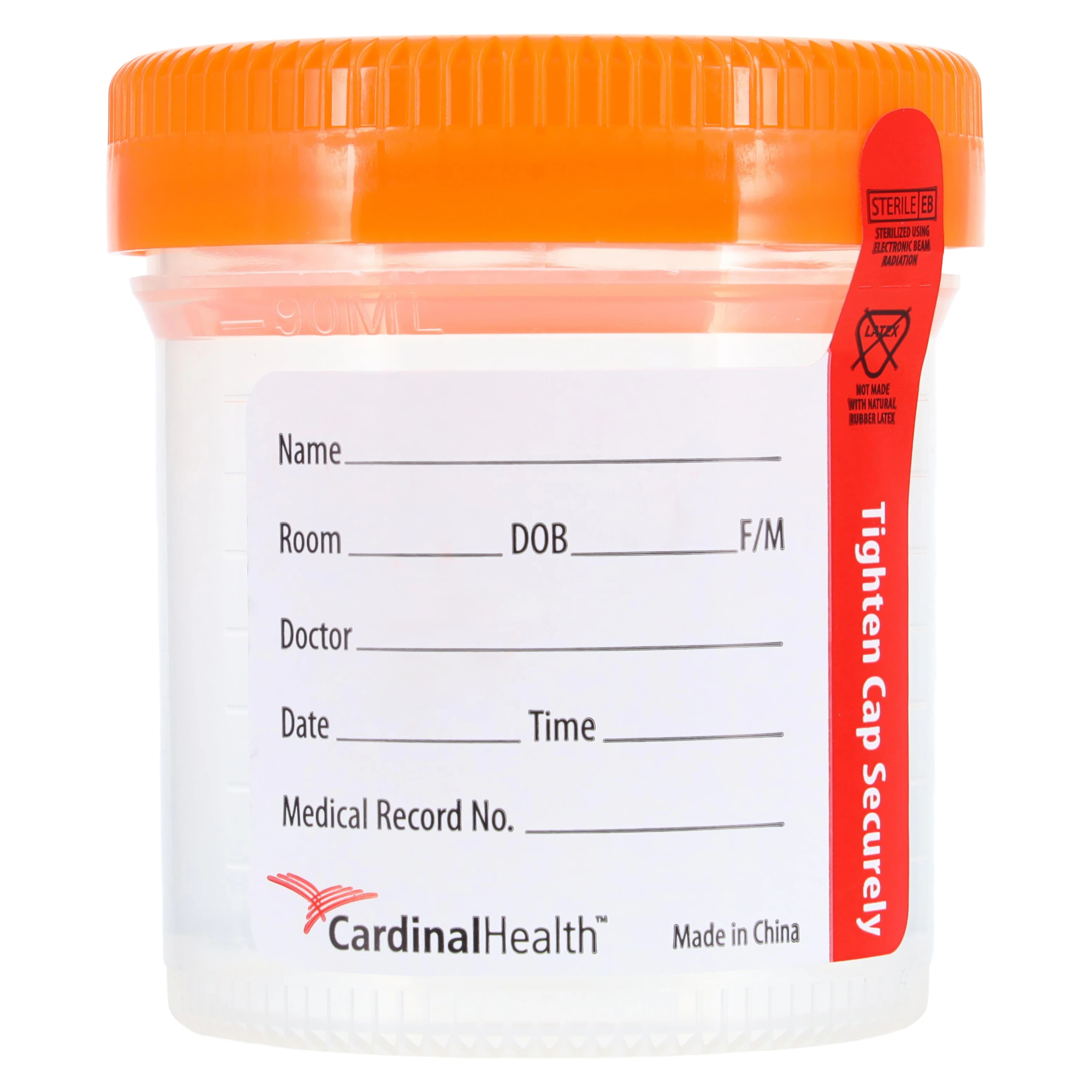 Cardinal Health Sterile Specimen Container, 90 mL, 53 mm Diameter, 400/Case thumbnail 2