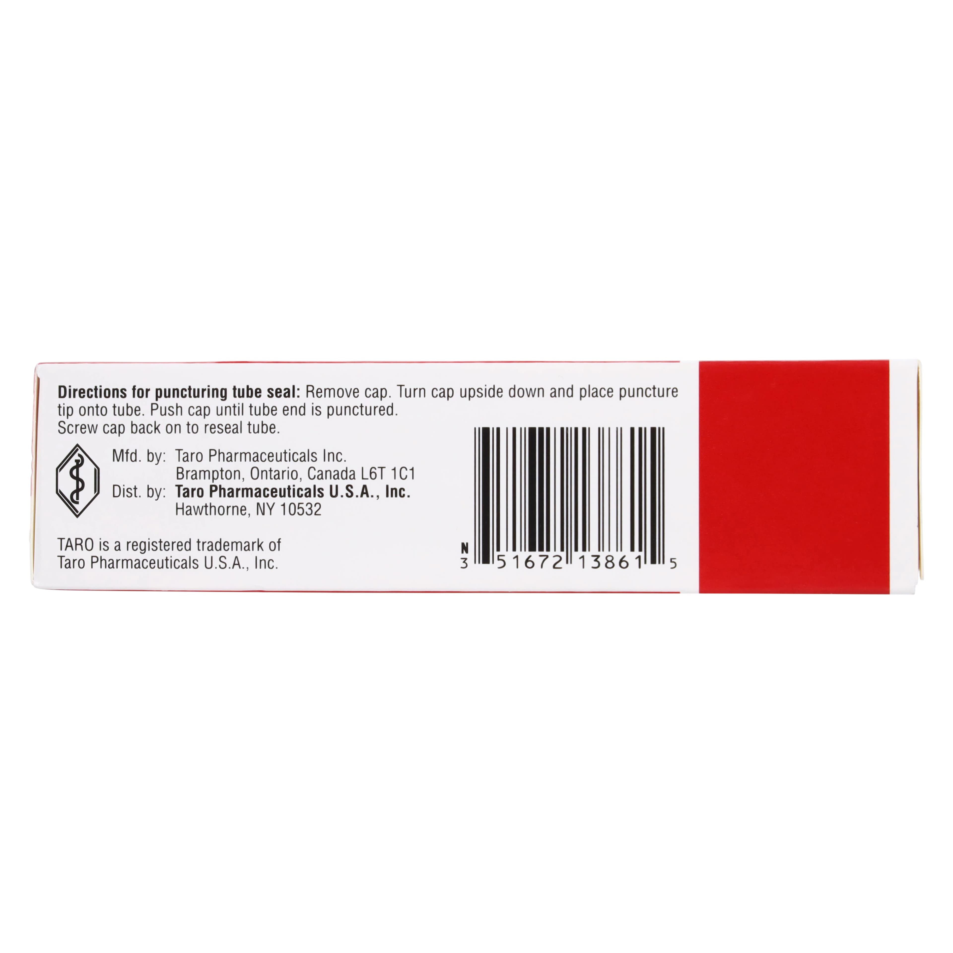 Fluocinonide Cream 0.05%, Taro Pharmaceutical, 15g Tube thumbnail 6