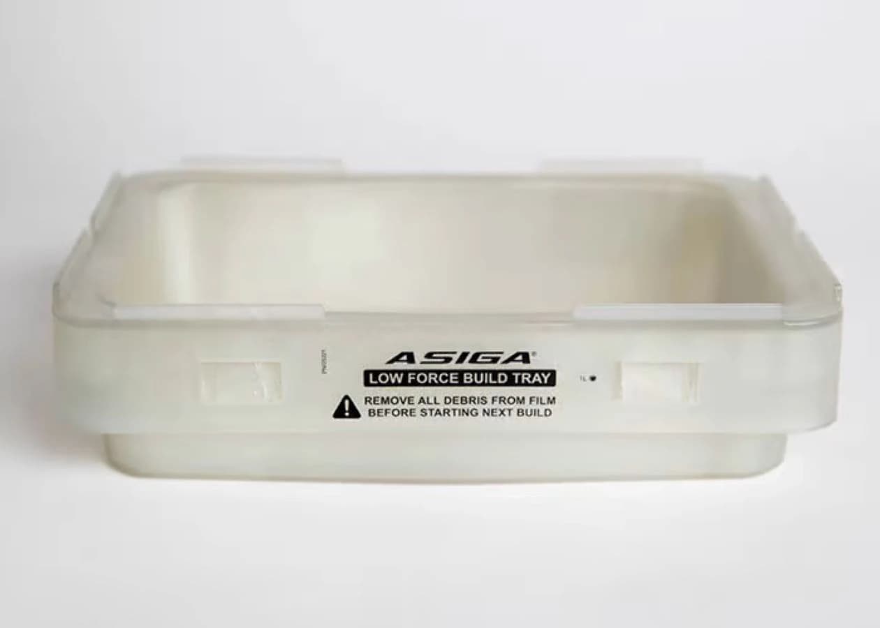 Asiga MAX Low Force™ Build Tray 1L - MAX Low Force™ Build Tray 1L - Image 1