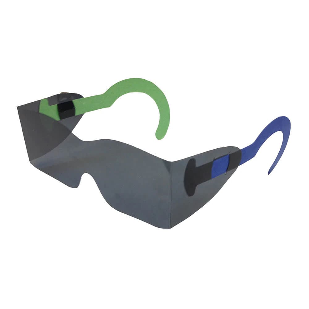 Amcon Post Mydriatic Glasses, Pediatric Flat, 43x110mm, Small, 50/Box - Post Myd Glasses - Image 1