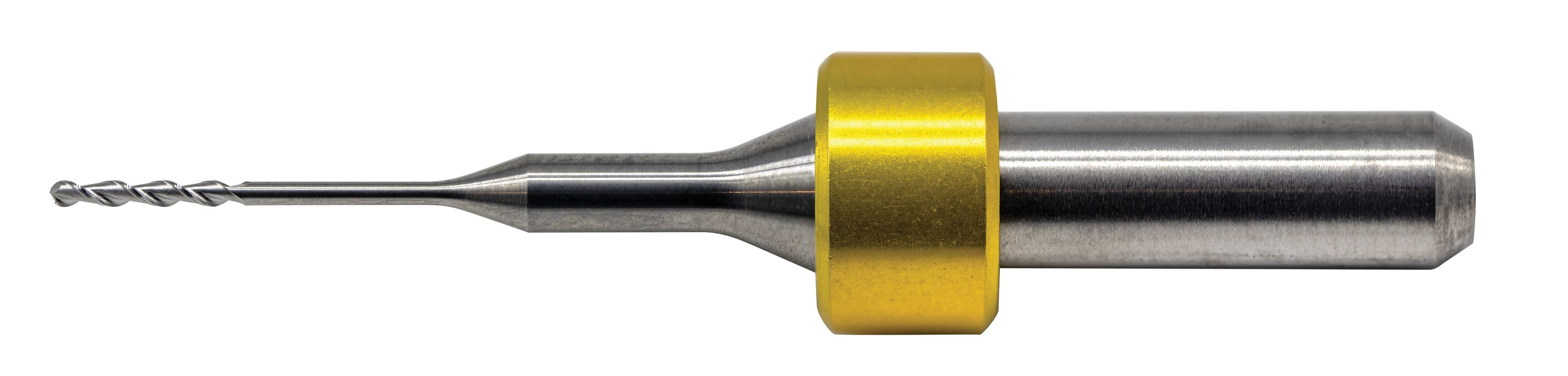 Ivoclar PM7 2.5mm Ball Carbide Milling Tool, 2 Flute, Razor Sharp thumbnail 2