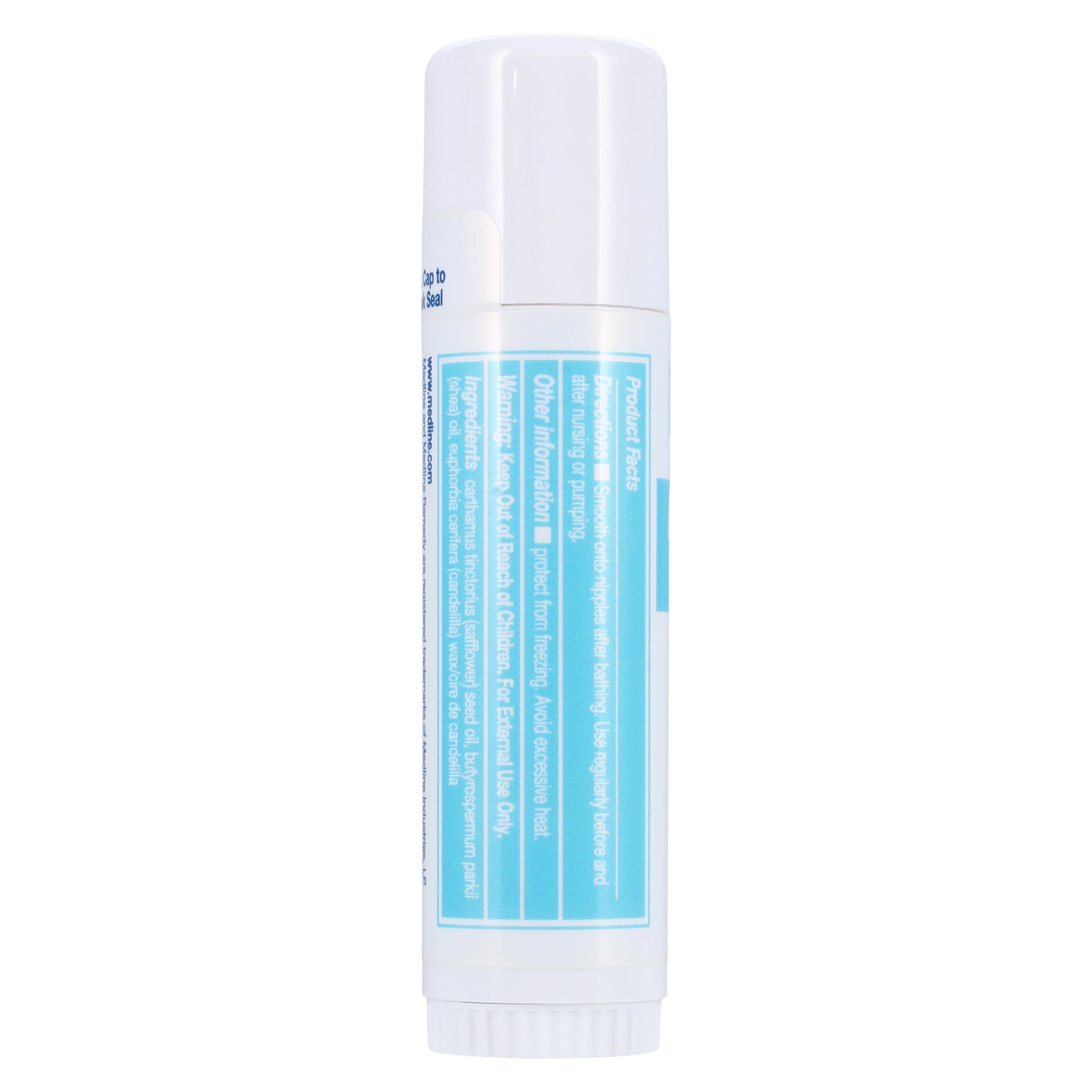 Medline Remedy Nursing Balm, Unscented, Hypoallergenic, Lanolin-Free, Paraben-Free, Latex-Free, 0.5 oz Tube, 50/Case thumbnail 2