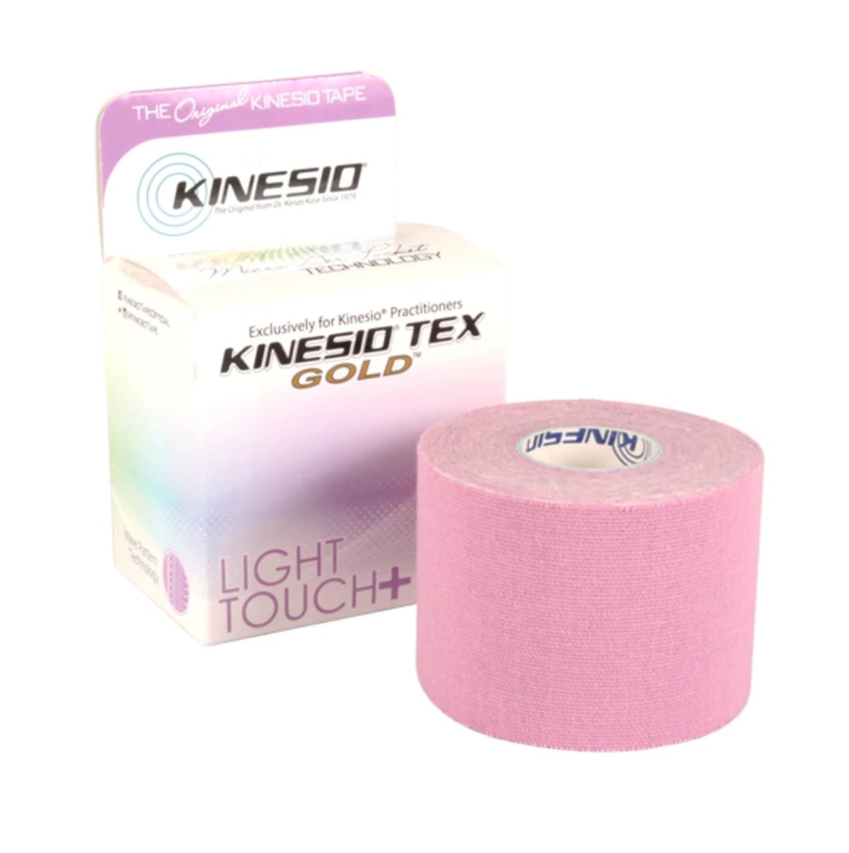 Kinesio Tex Gold Kinesiology Tape, Cotton/Elastic, 2" x 5.5 yd, Fuji Purple, 12/Case - KinesioTex Gold LT Purple - Image 1