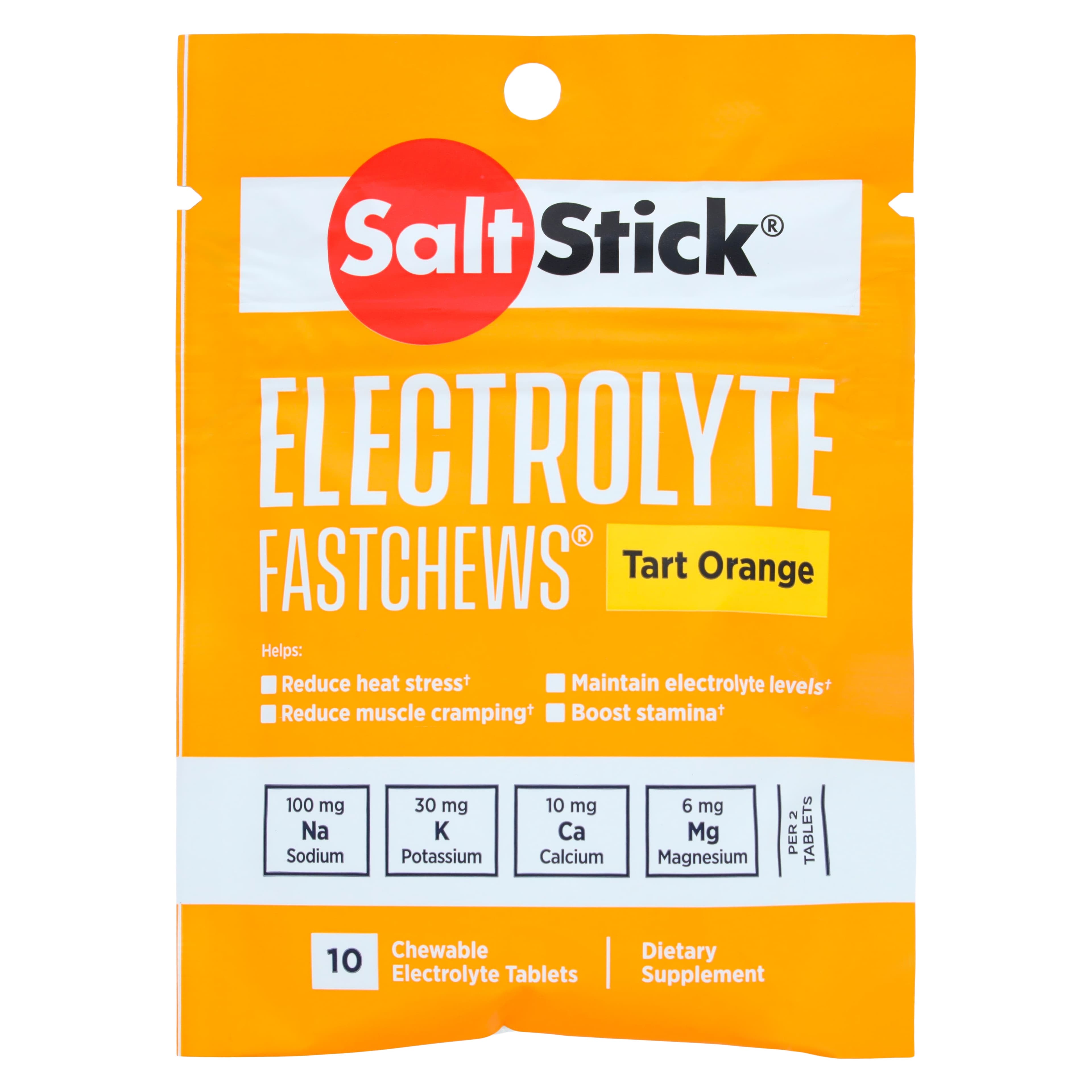 SaltStick FastChews Orange Electrolyte Chewable Tablets, 12/Carton thumbnail 2