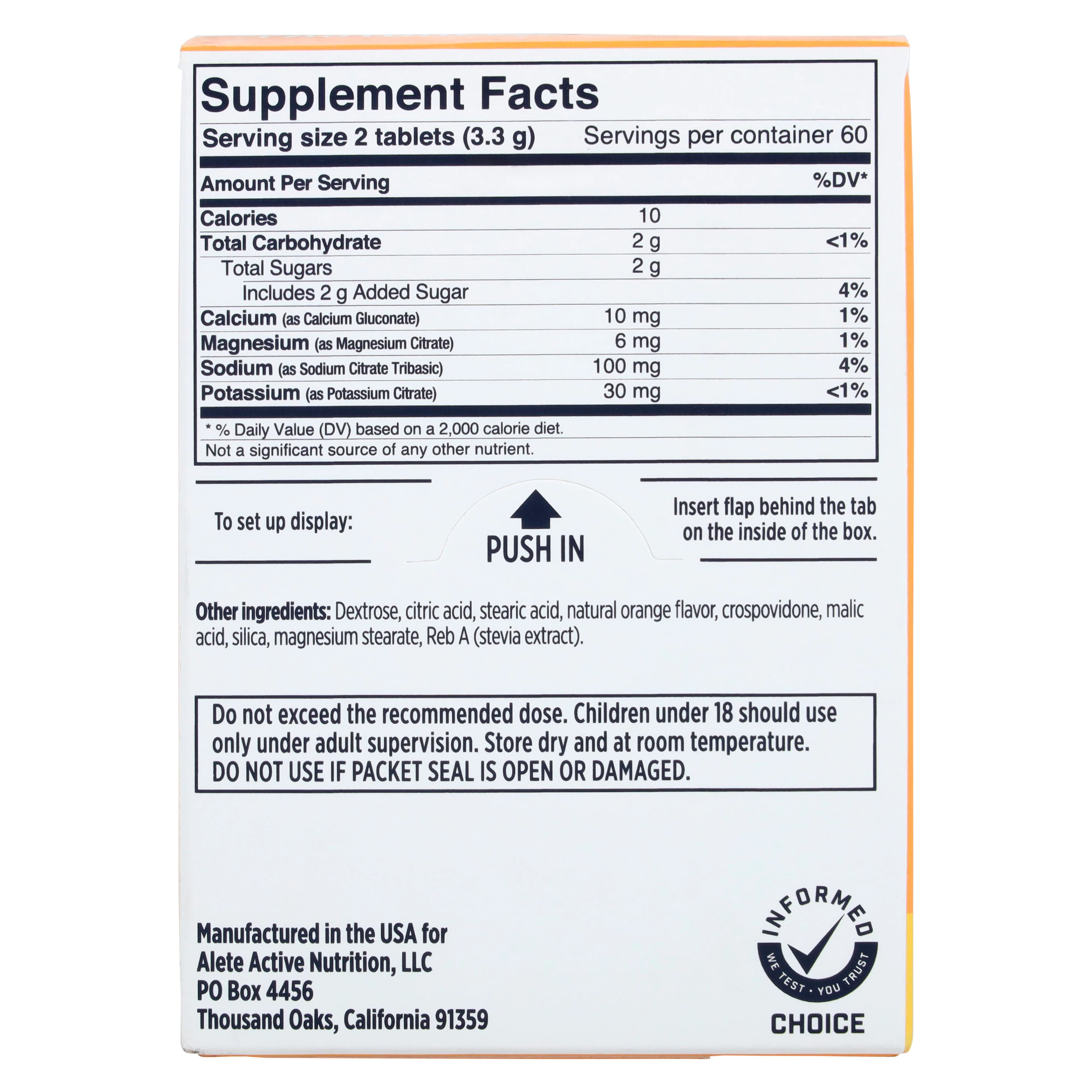 SaltStick FastChews Orange Electrolyte Chewable Tablets, 12/Carton thumbnail 7