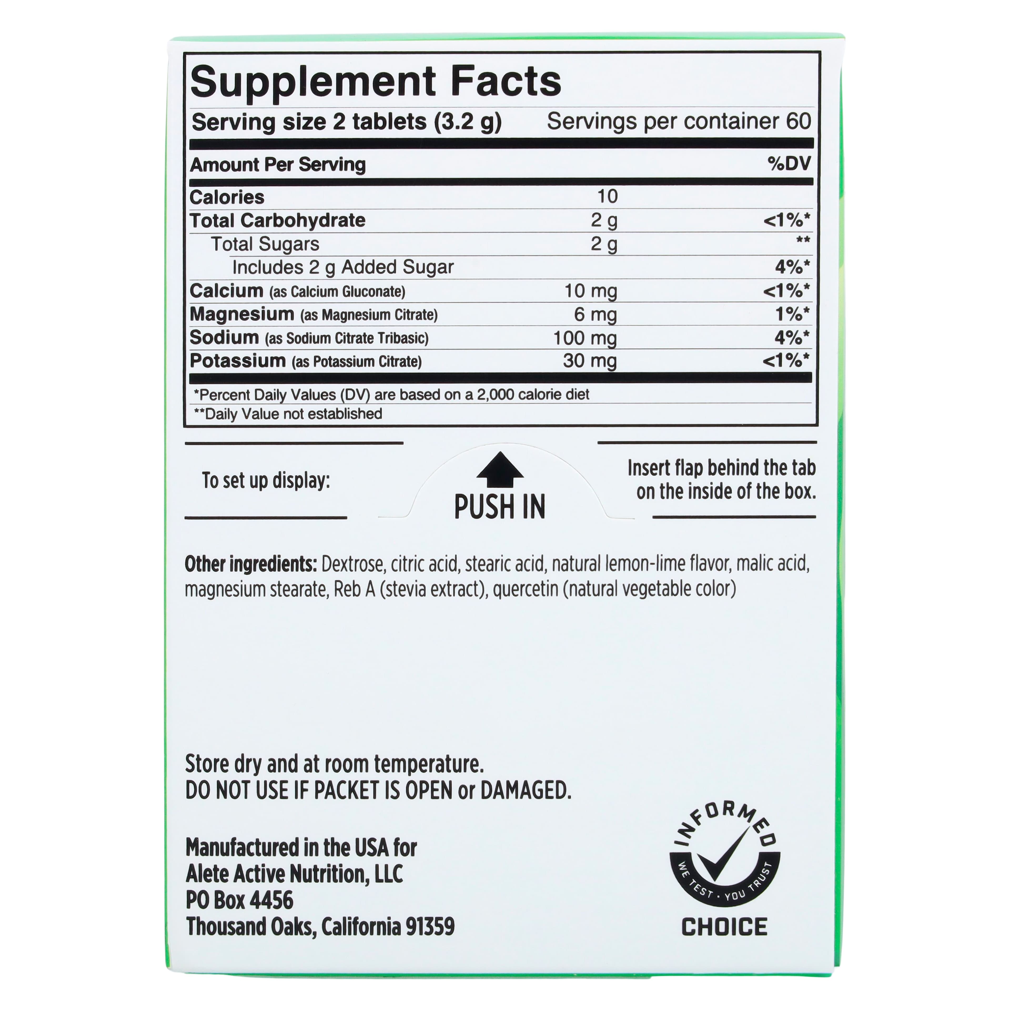 SaltStick FastChews Electrolyte Tablets, Lemon-Lime, 12/Carton thumbnail 5