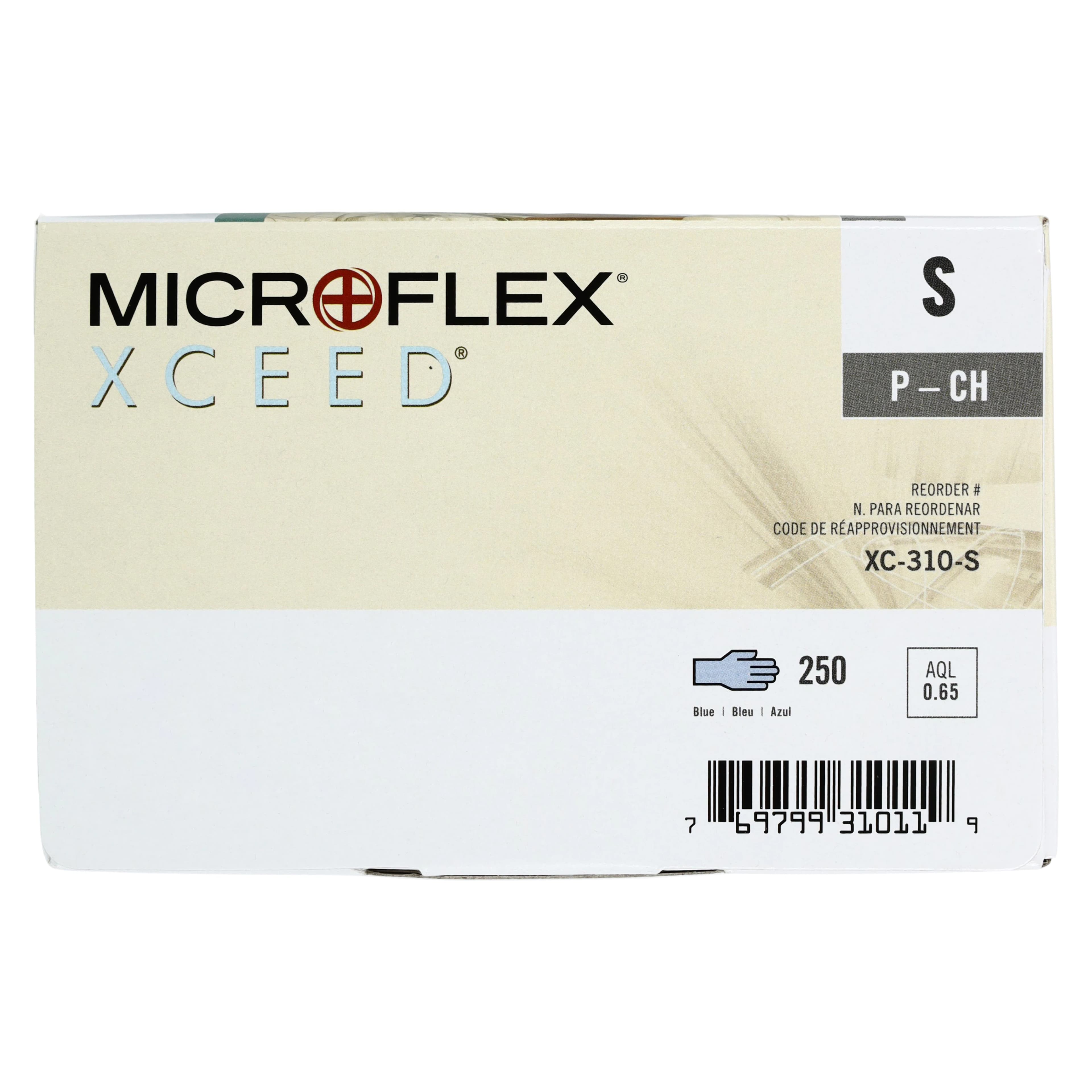 XCEED® Nitrile Examination Gloves, Powder Free, Latex Free, Non-Sterile, Small, Blue, 250/Box, XC-310-S thumbnail 5