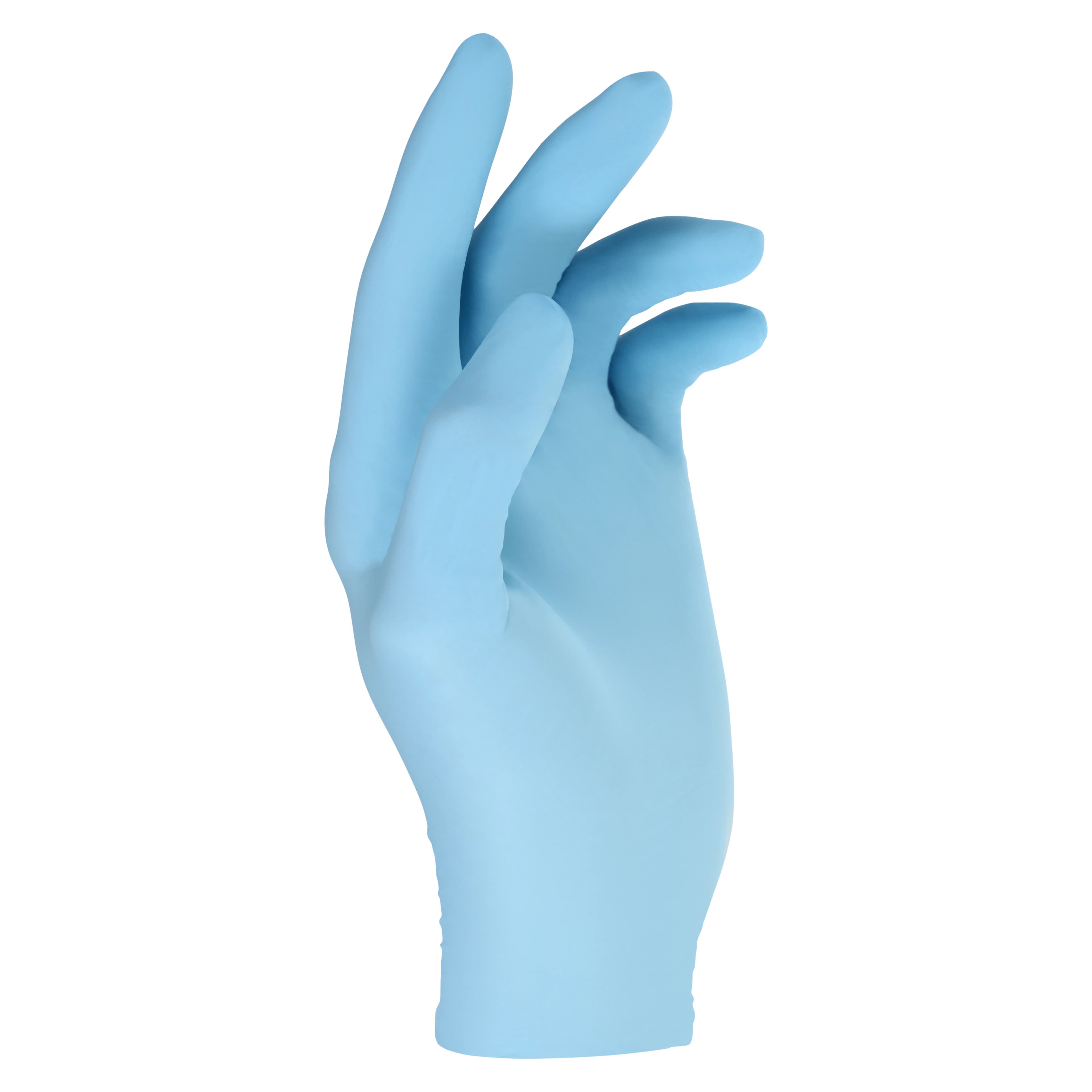 XCEED® Nitrile Examination Gloves, Powder Free, Latex Free, Non-Sterile, Blue, Medium, 250/Box, XC-310-M thumbnail 2