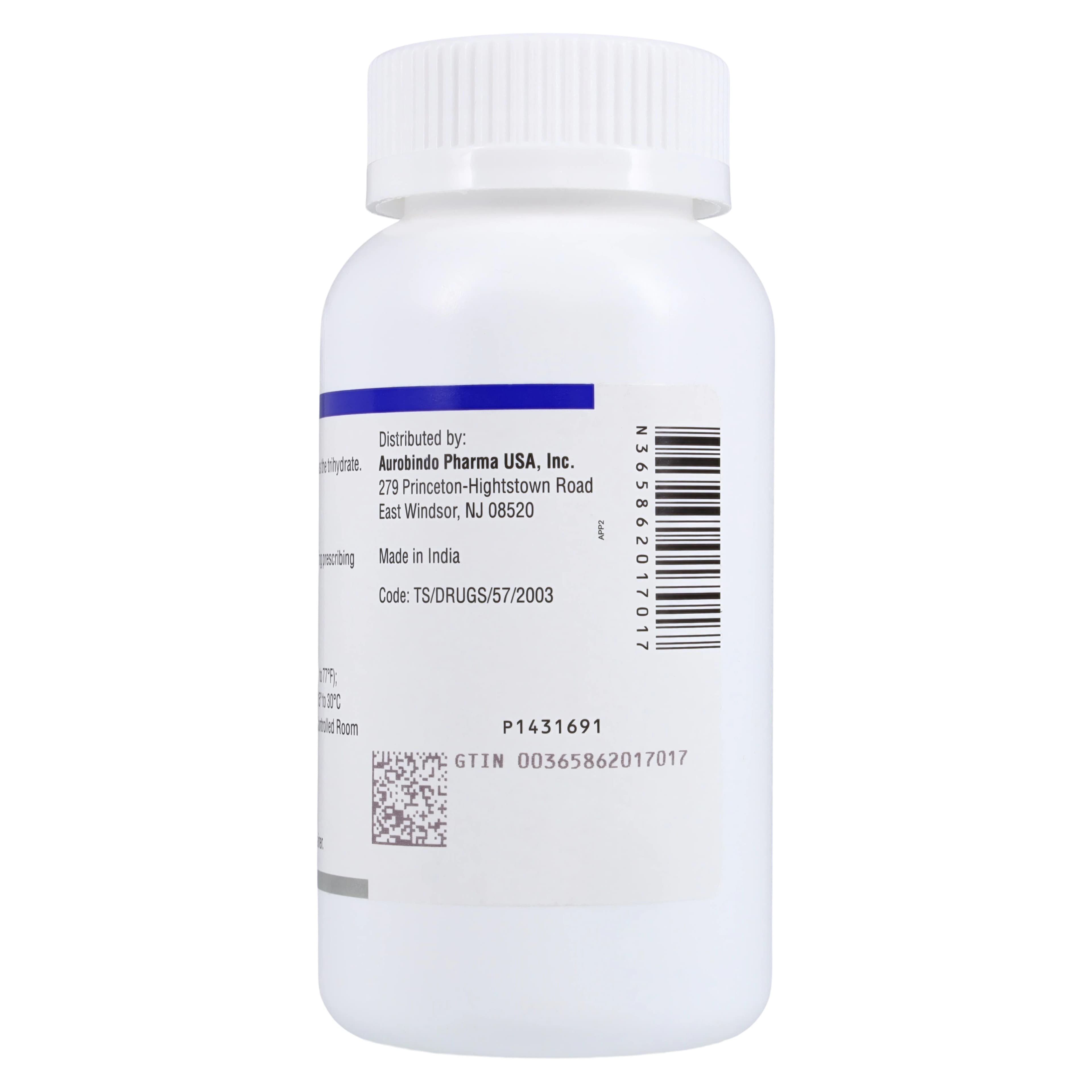 Amoxicillin Capsules, 500mg, 100/Bottle thumbnail 3