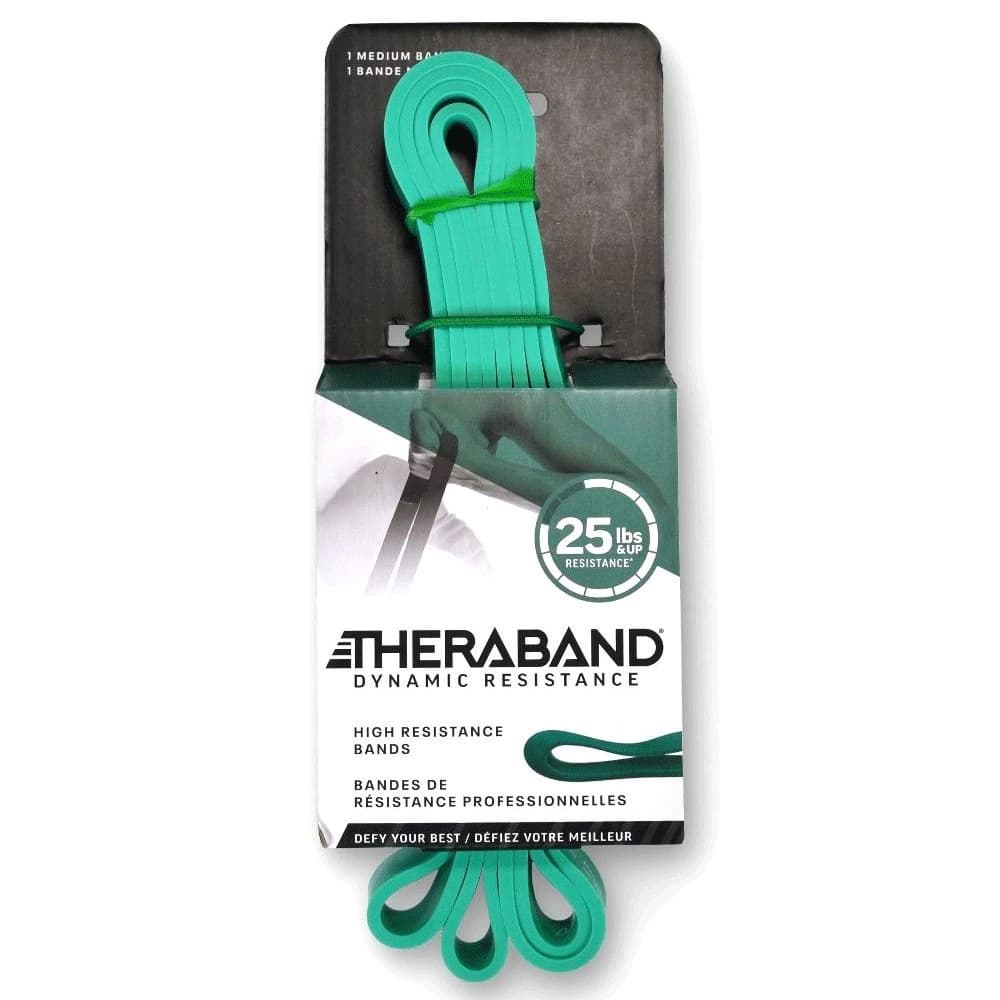 TheraBand Exercise Band, High Resistance (25 lbs), Each - Theraband Hi Resist 25 Lbs - Image 1