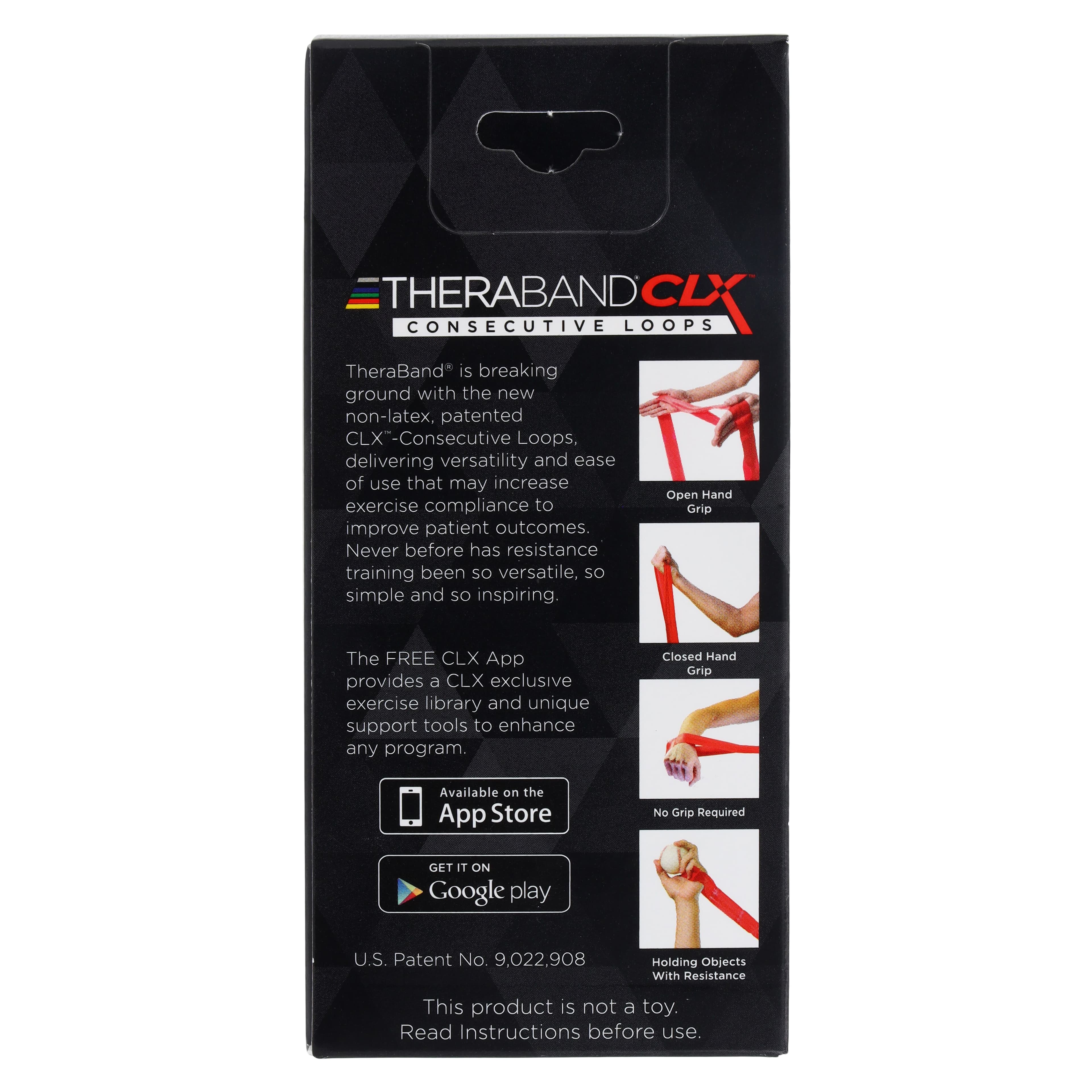 TheraBand CLX 5' Band (Continuous Loop Resistance Band) thumbnail 3