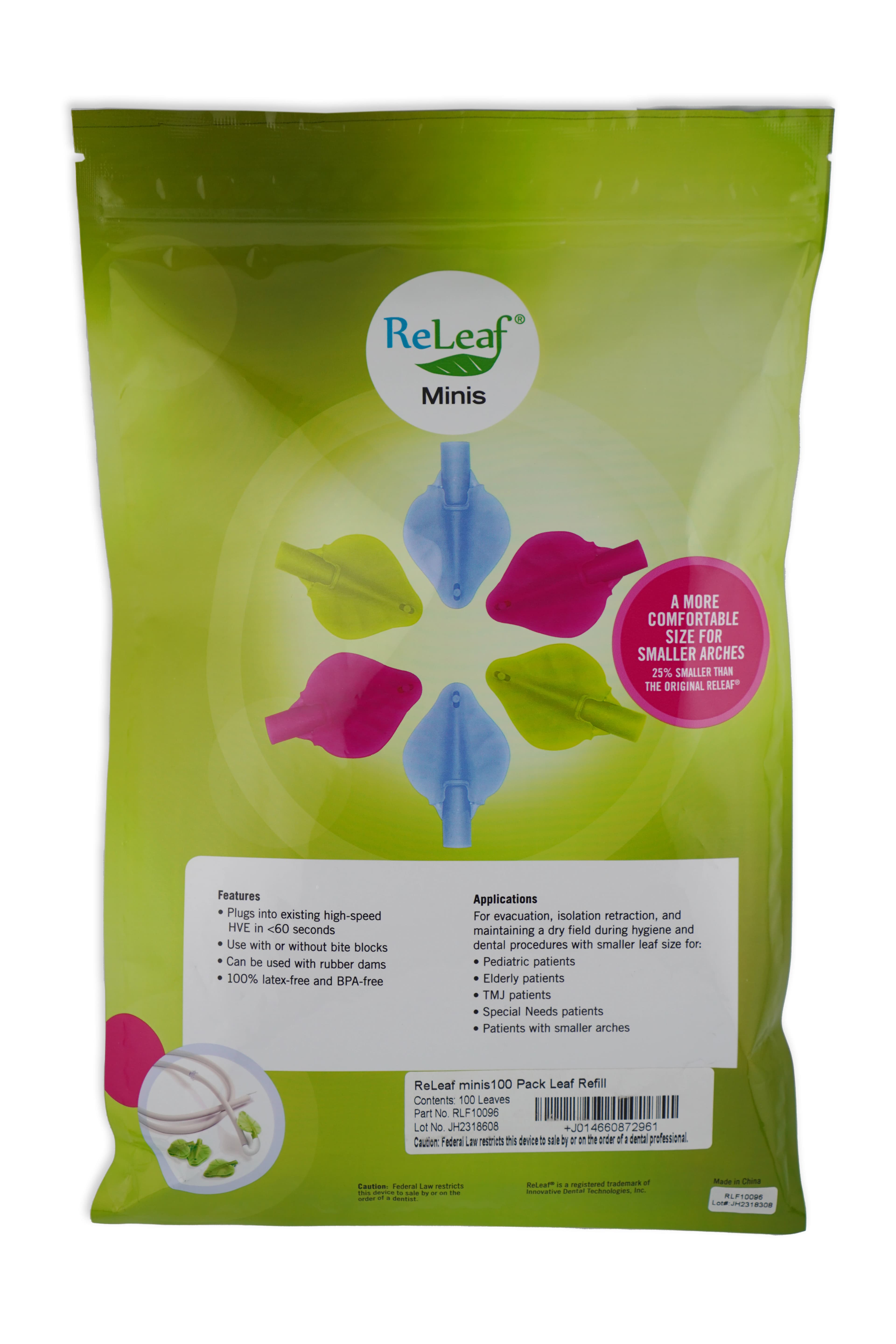ReLeaf Mini Leaves, HVE, Assorted Colors, 100/Pk, RLF10096 thumbnail 2