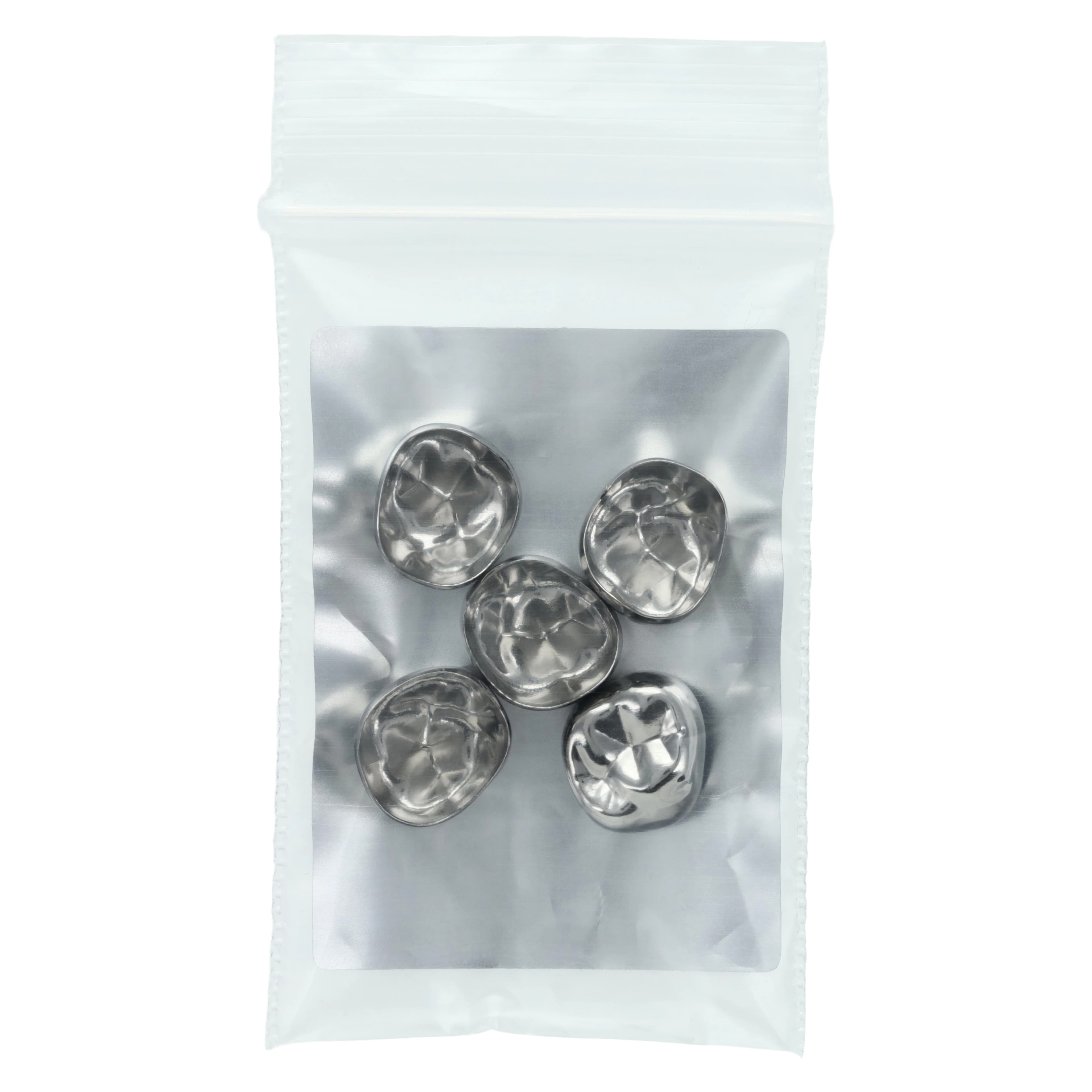 Acero XT Stainless Steel Crown, Upper Right Primary Second Molar (Tooth A), Size 2, 5/Pack, E-UR-2 thumbnail 3
