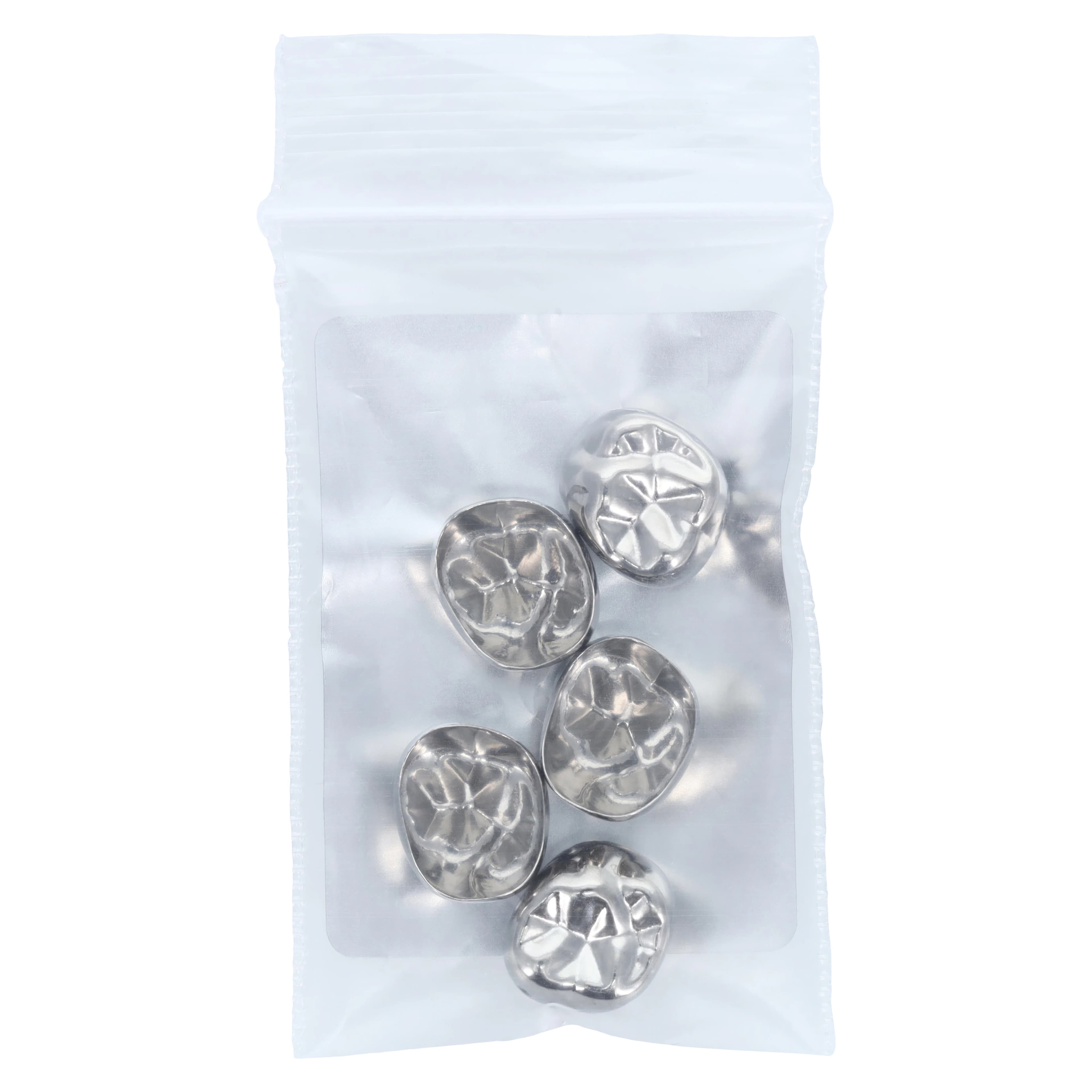 Acero XT Stainless Steel Crown, Upper Right Primary Second Molar (Tooth A), Size 4, 5/Pack, E-UR-4 thumbnail 3