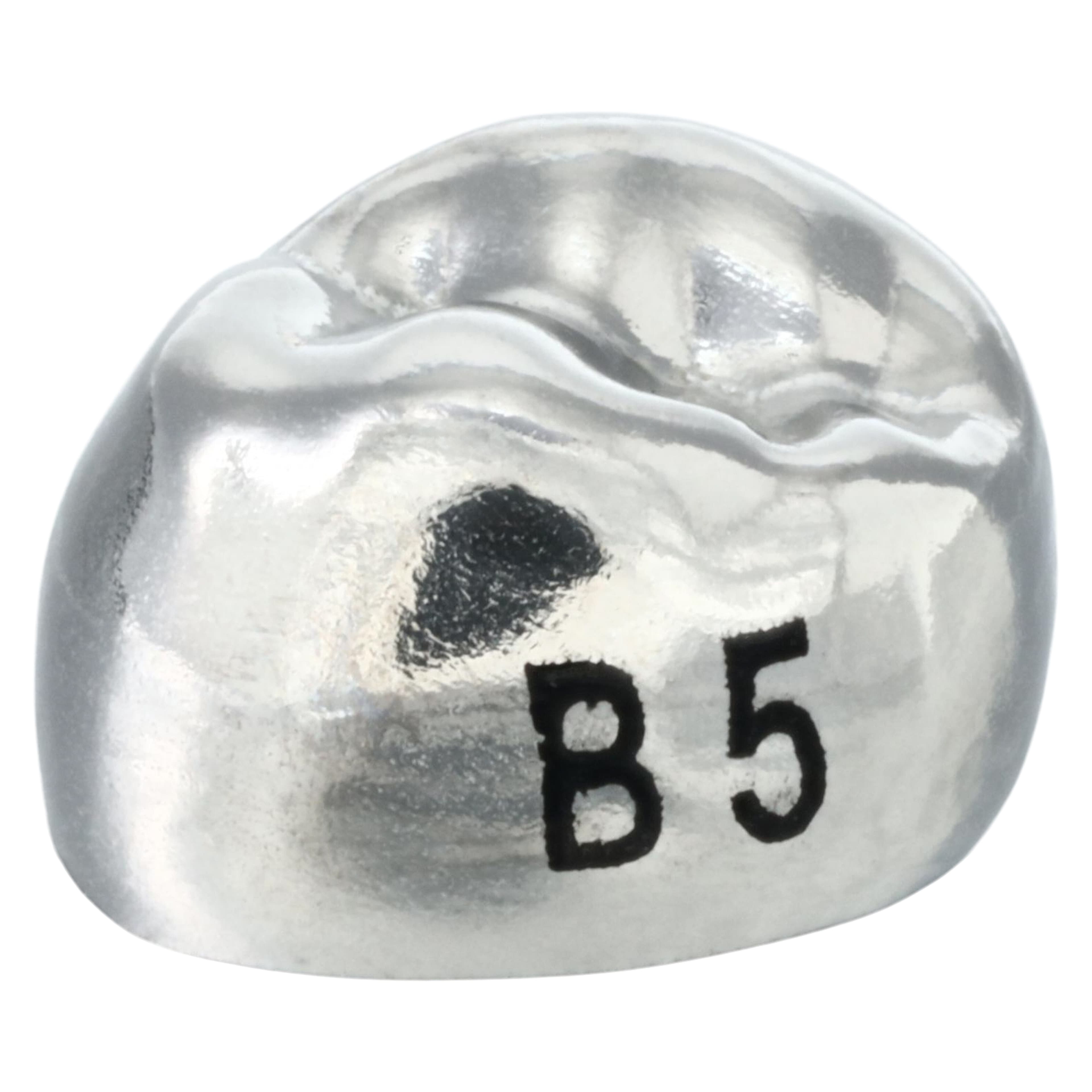 Acero XT Stainless Steel Crown, Upper Right Primary First Molar (Tooth B), Size 5, 5/Pack, D-UR-5 thumbnail 2
