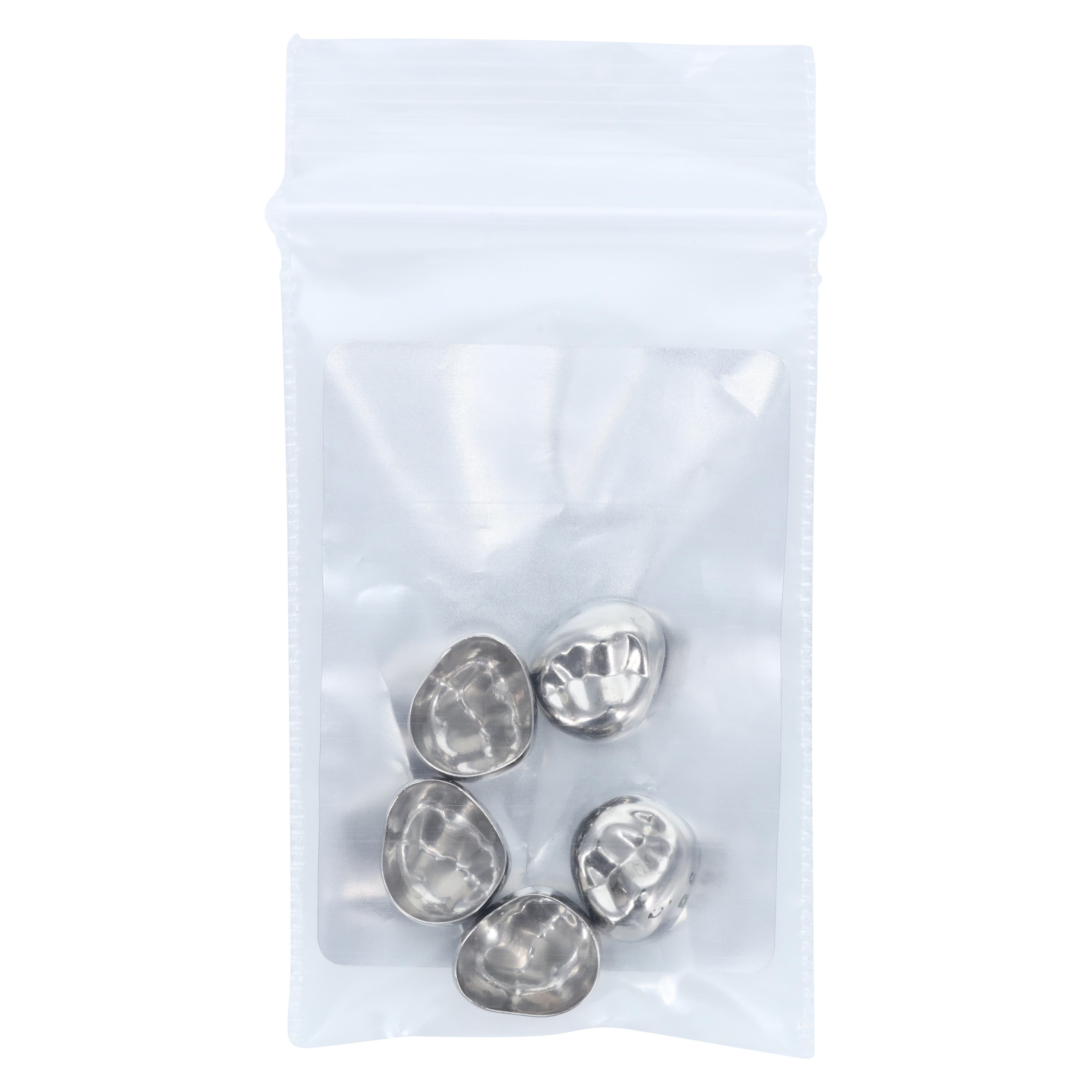Acero XT Stainless Steel Crown, Upper Right Primary First Molar (B), Size 6, 5/Pack, D-UR-6 thumbnail 3