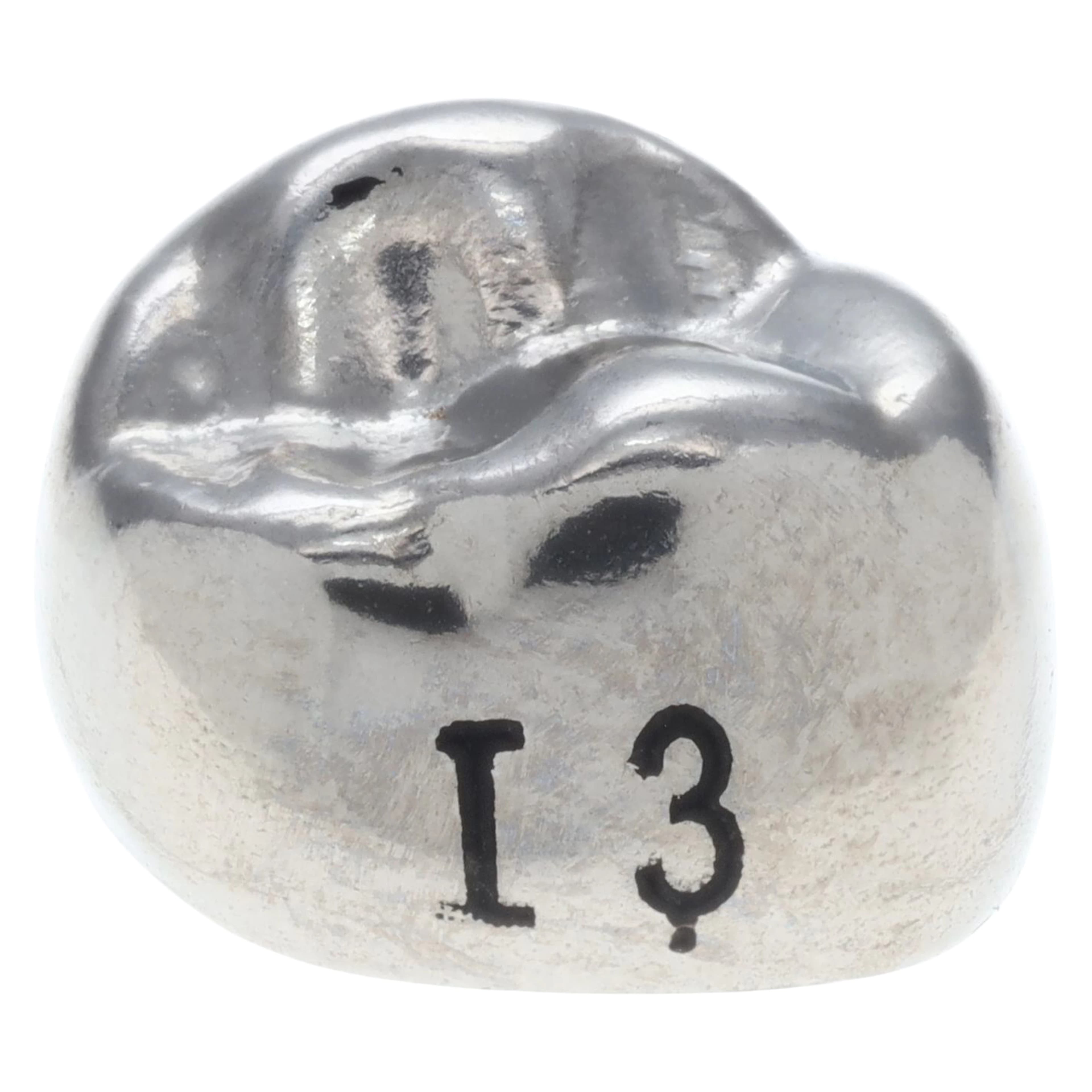 Acero XT Stainless Steel Crown, Upper Left Primary First Molar (I), Size 3, 5/Pack, D-UL-3 thumbnail 2