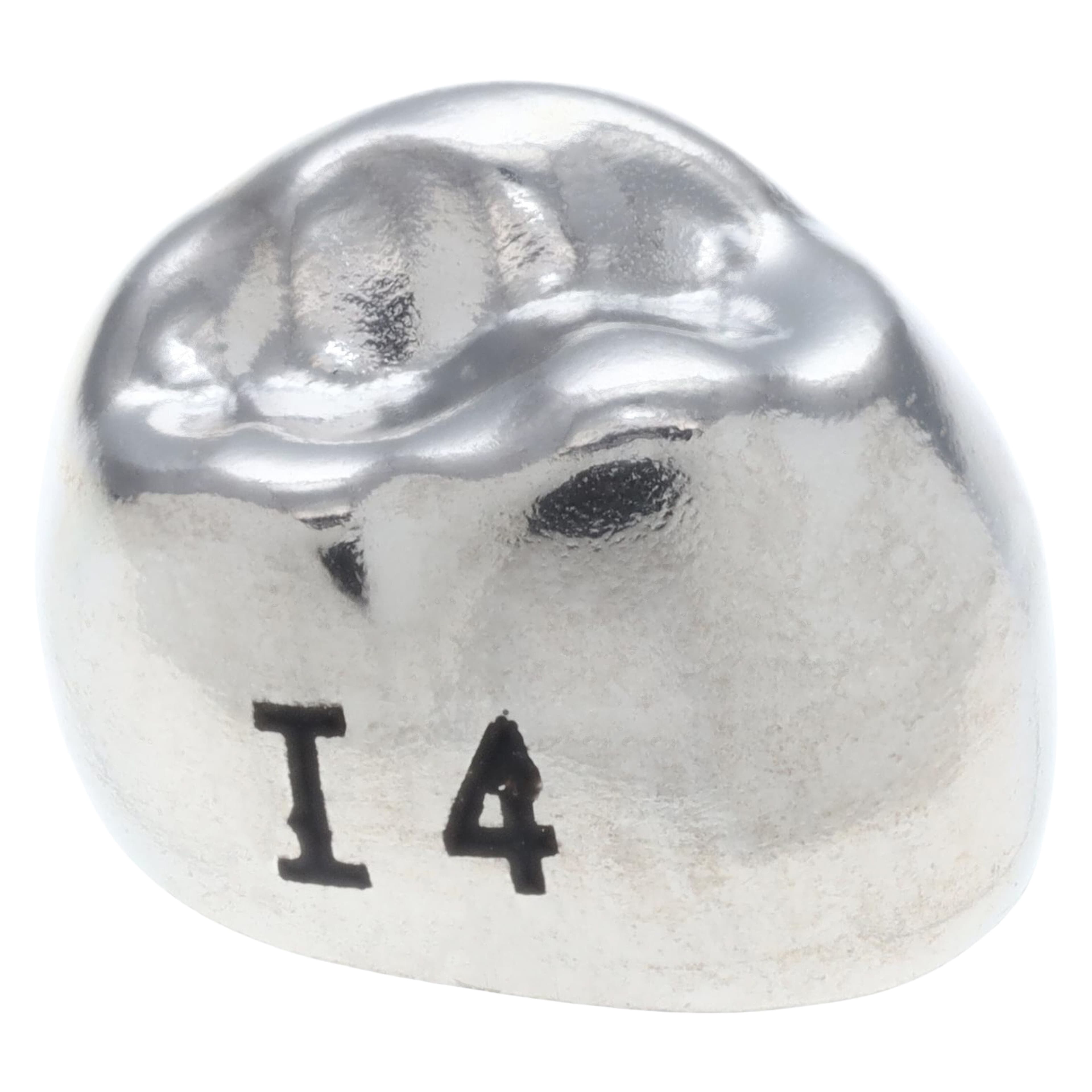 Acero XT Stainless Steel Crown, Upper Left Primary First Molar (I), Size 4, 5/Pack, D-UL-4 thumbnail 2